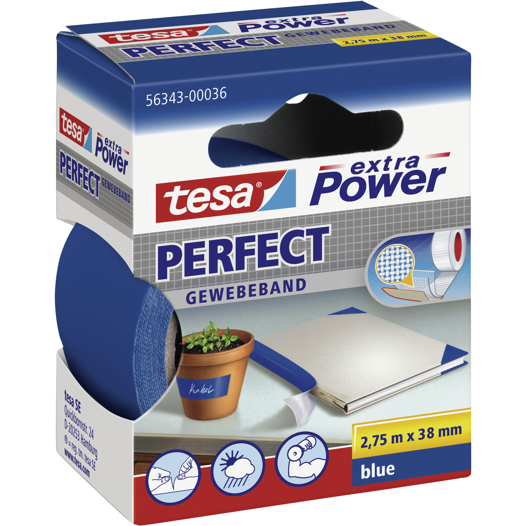 extra Power® Perfect Gewebeklebeband