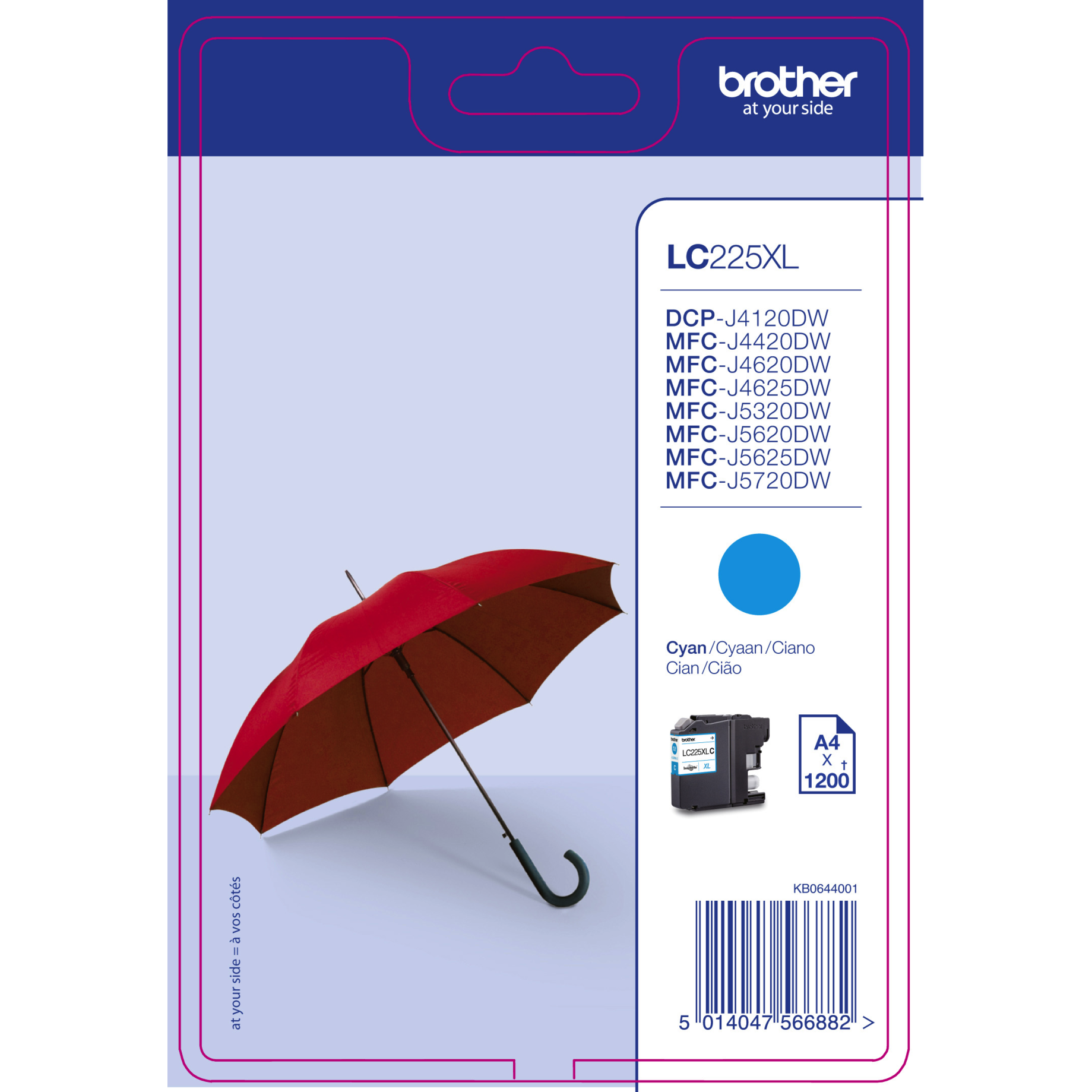 Inkjetpatrone LC225XL