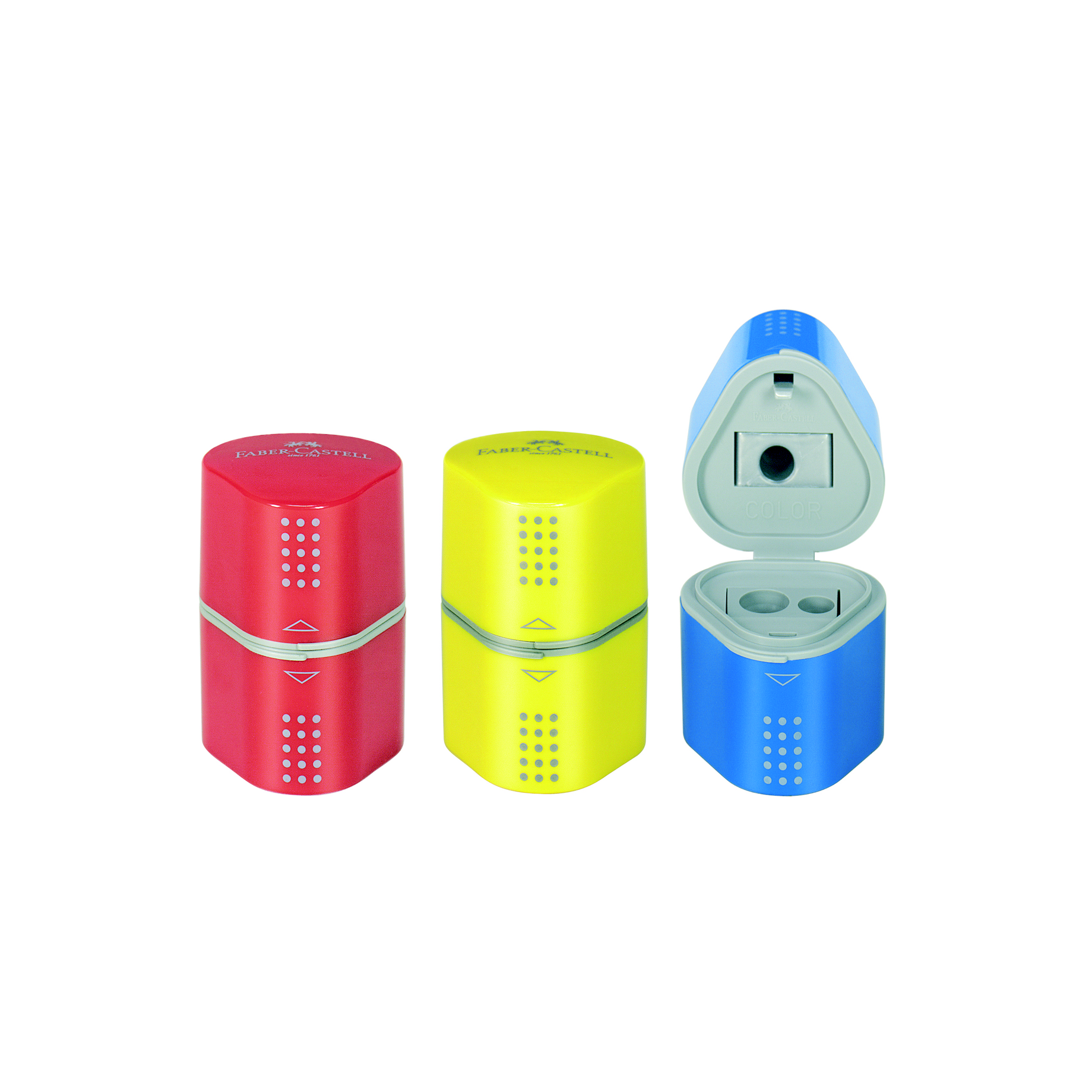 Dreifachspitzdose Color Grip