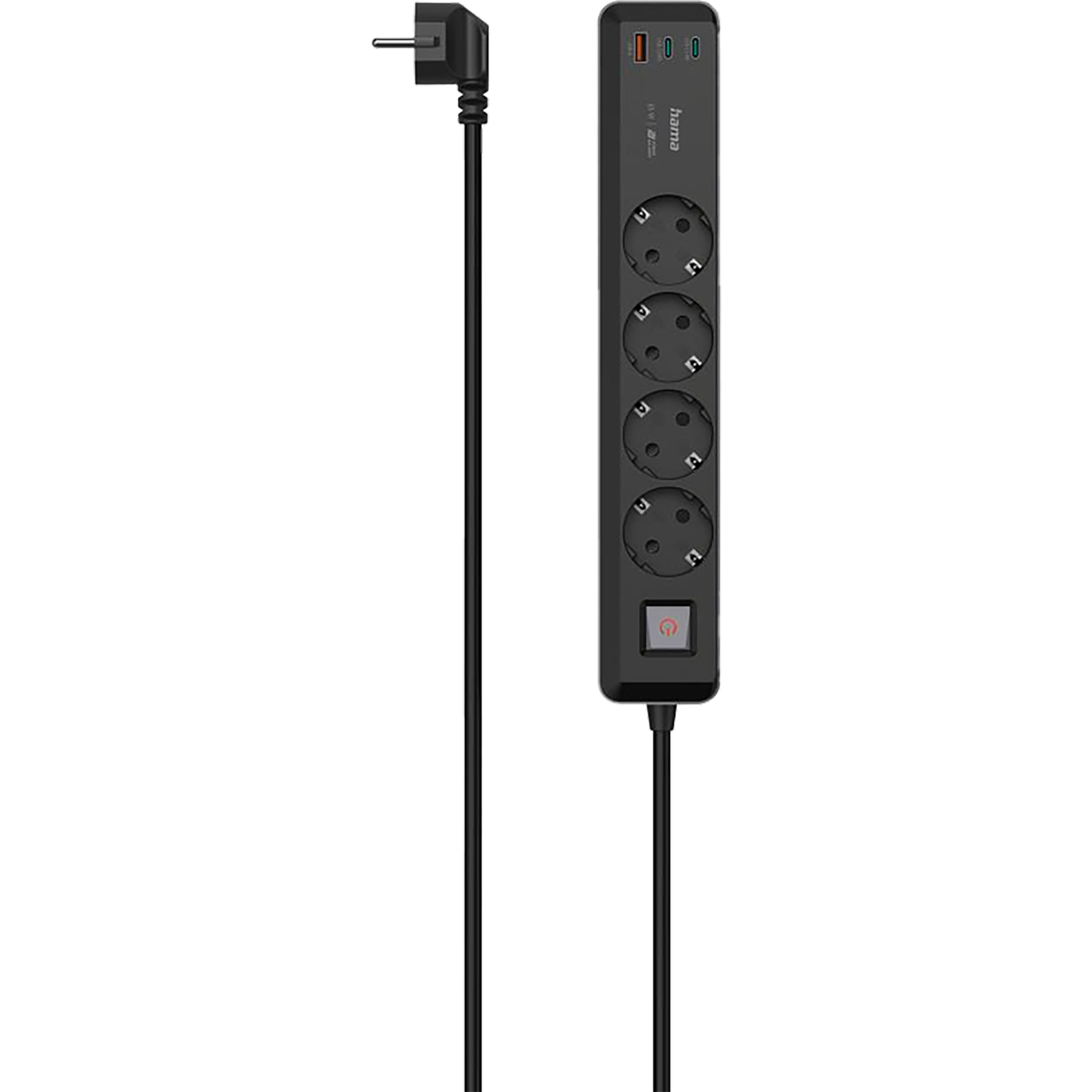 Steckdosenleiste 4-fach, USB-C A
