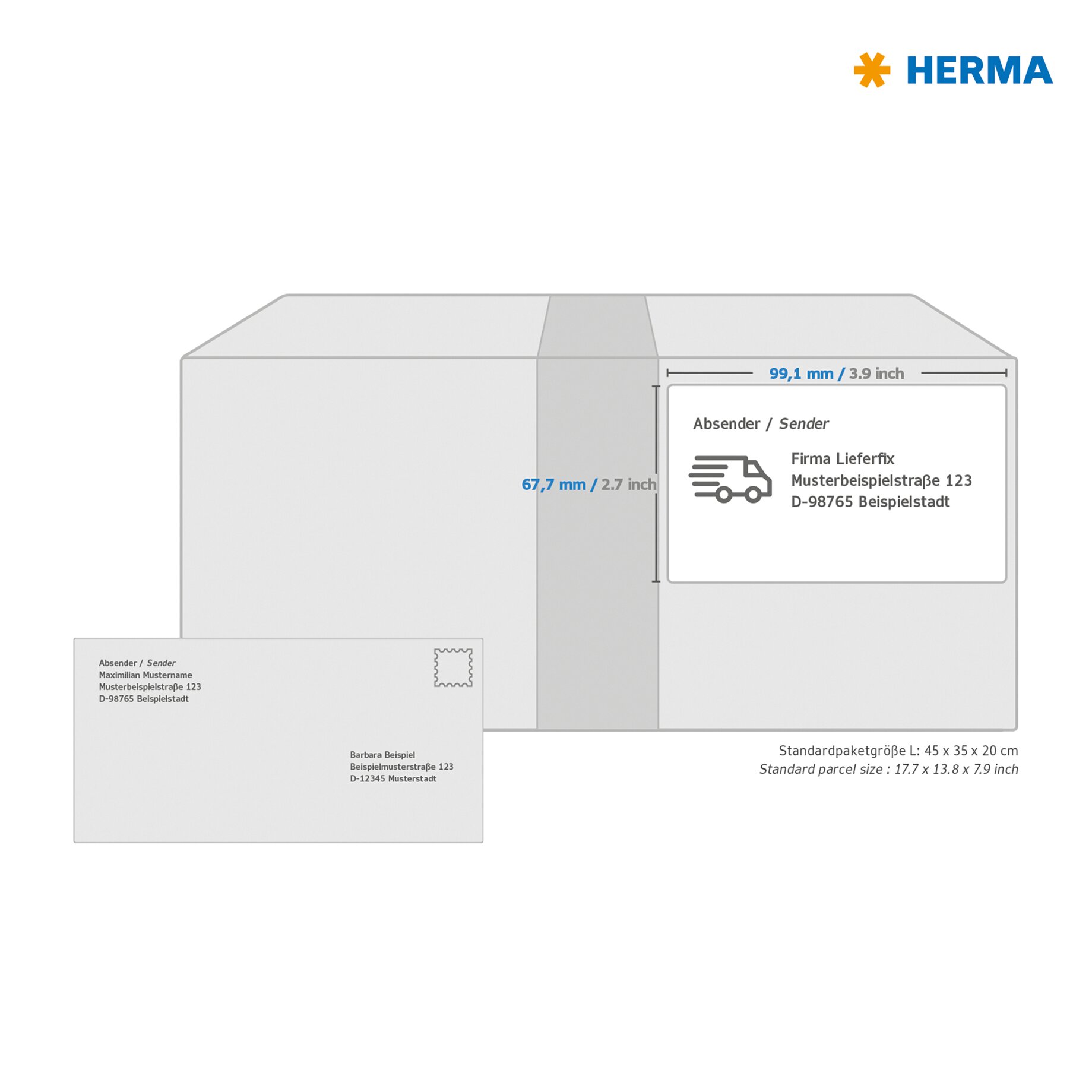 Folien-Etikett wetterfest, ablösbar Folien-Etikett wetterfest, ablösbar