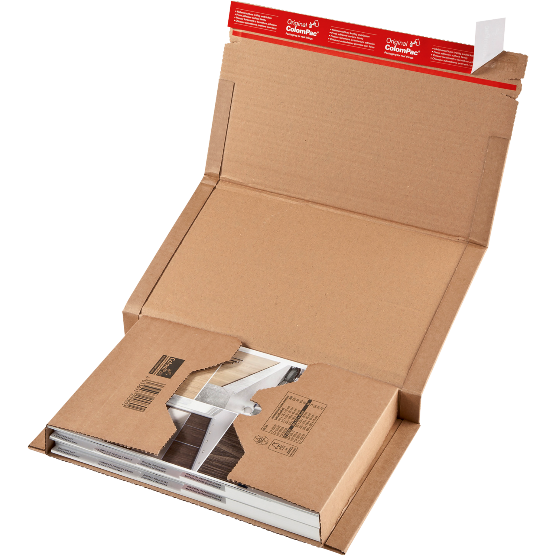 Versandbox Wickelverpackung