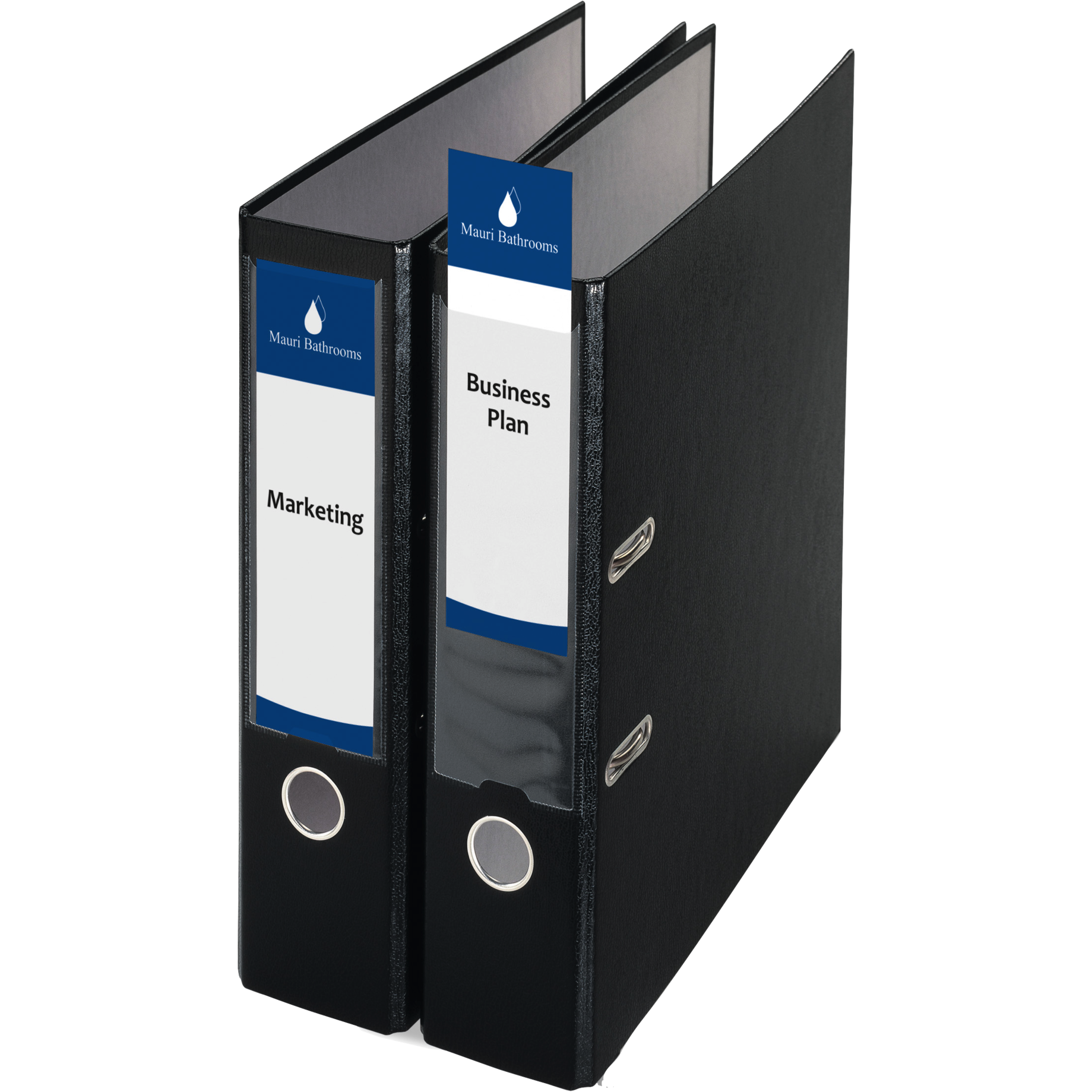 PC-Einsteckschild für Ordner