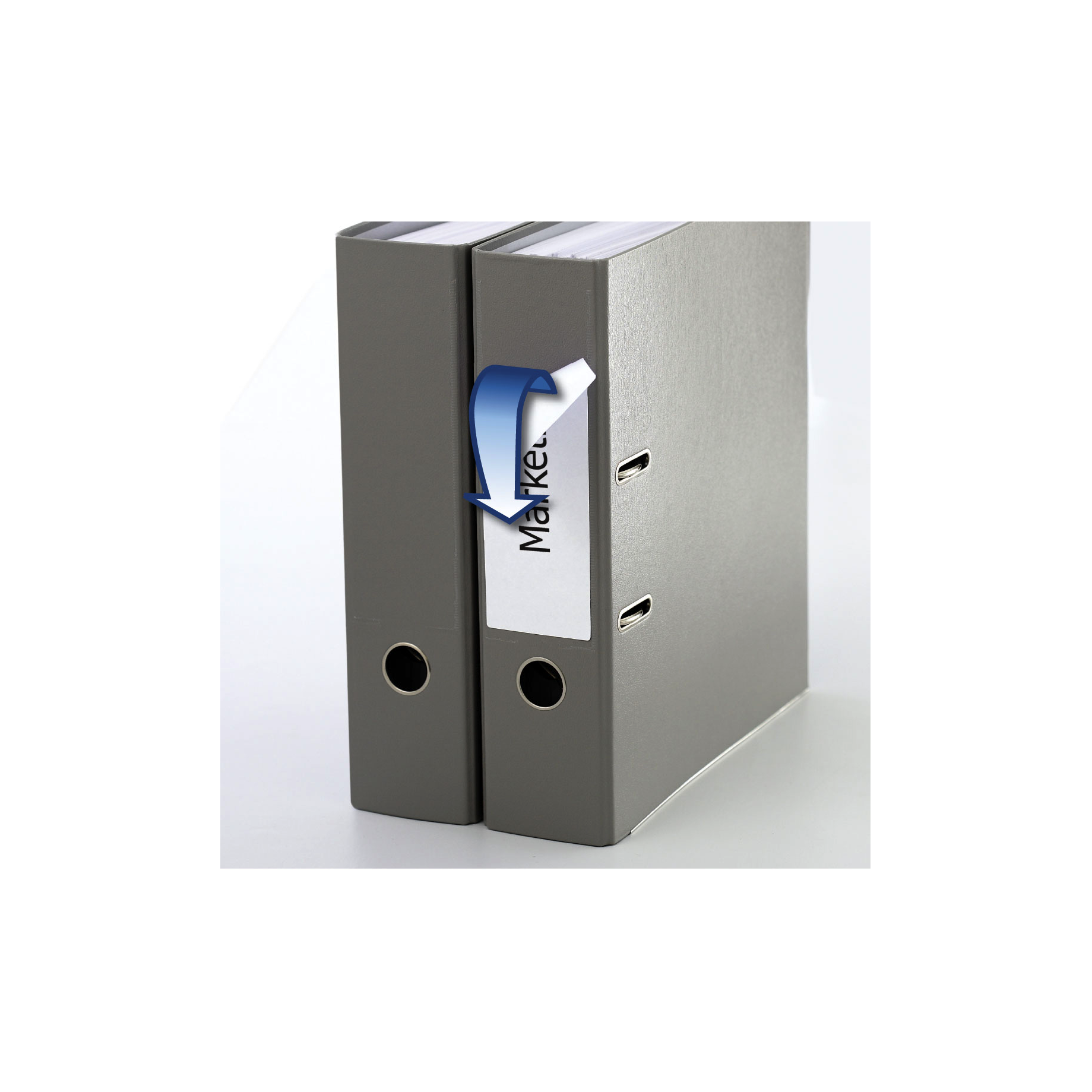 Ordneretikett SPECIAL Movables® Technology, kurz/breit