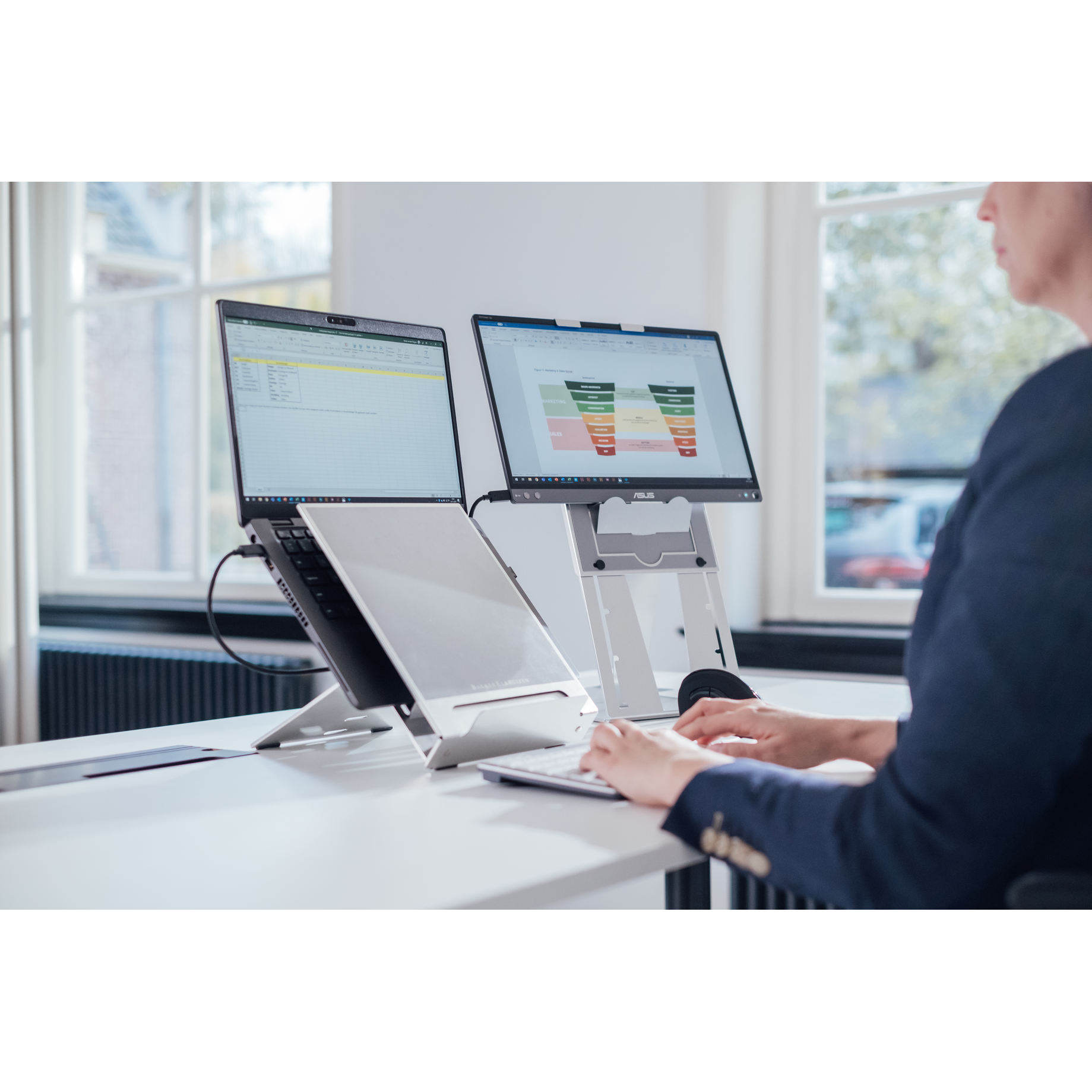Tablethalter Ergo Q Hybrid