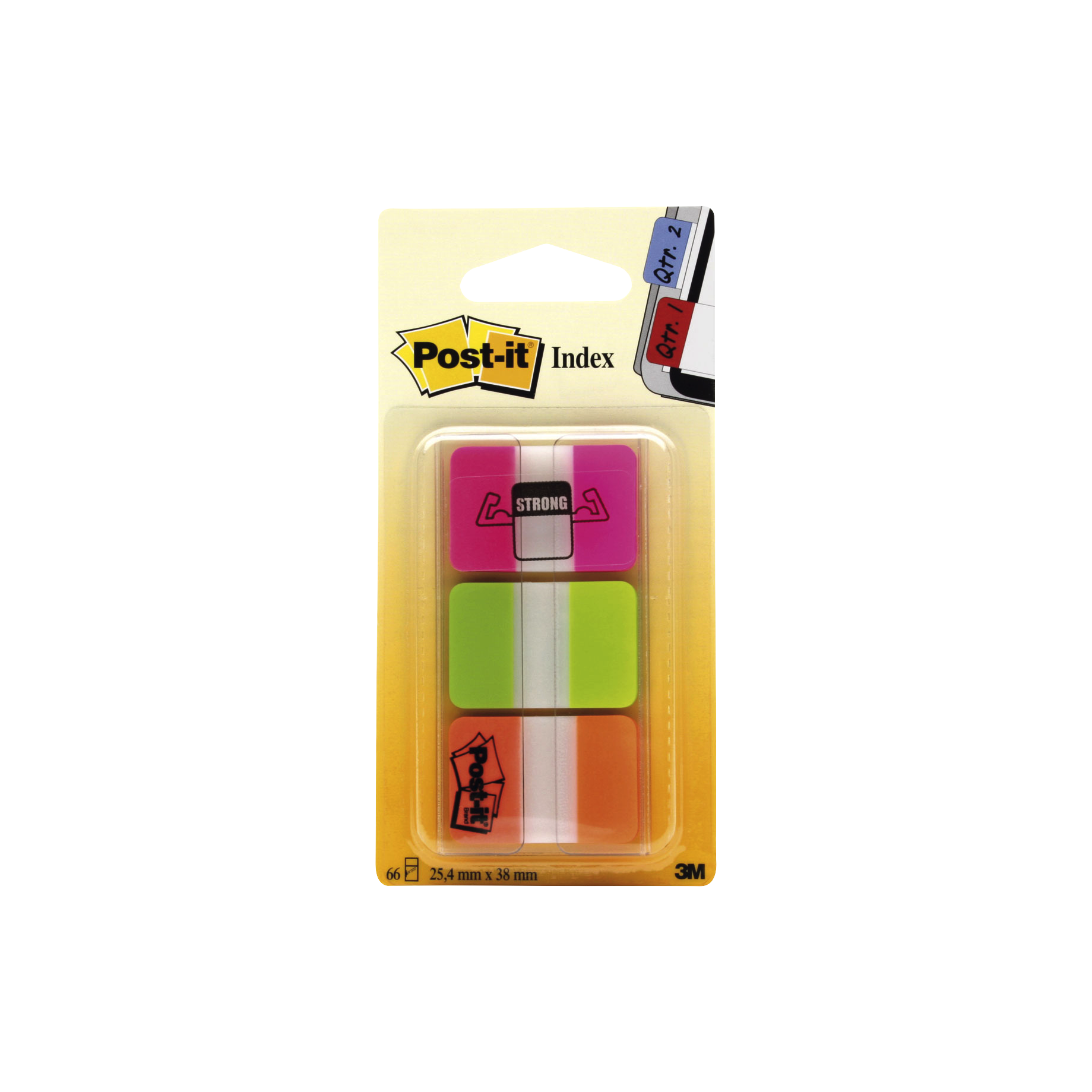 Post-it® Index Strong im Etui
