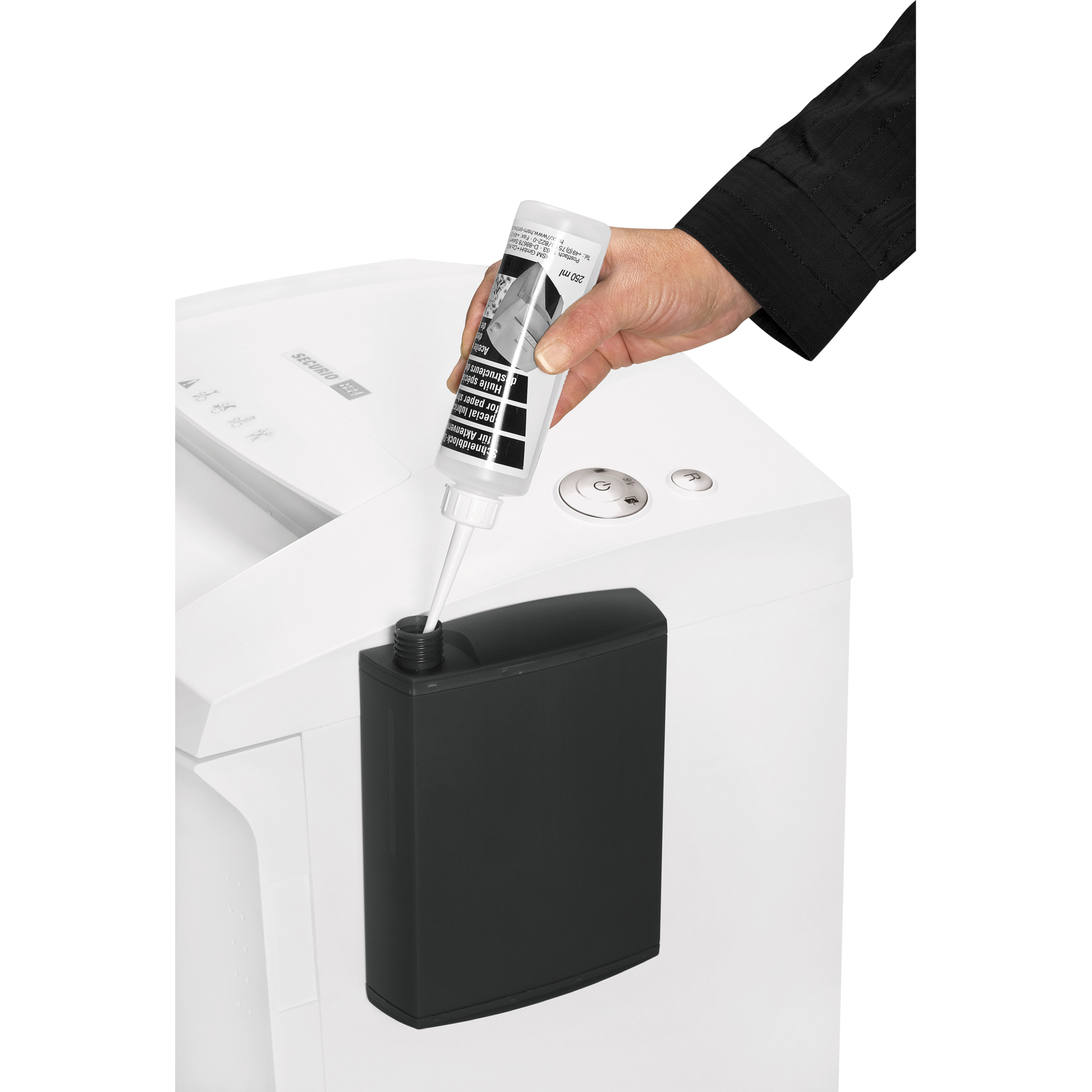 Aktenvernichter SECURIO® B24 mit Öler