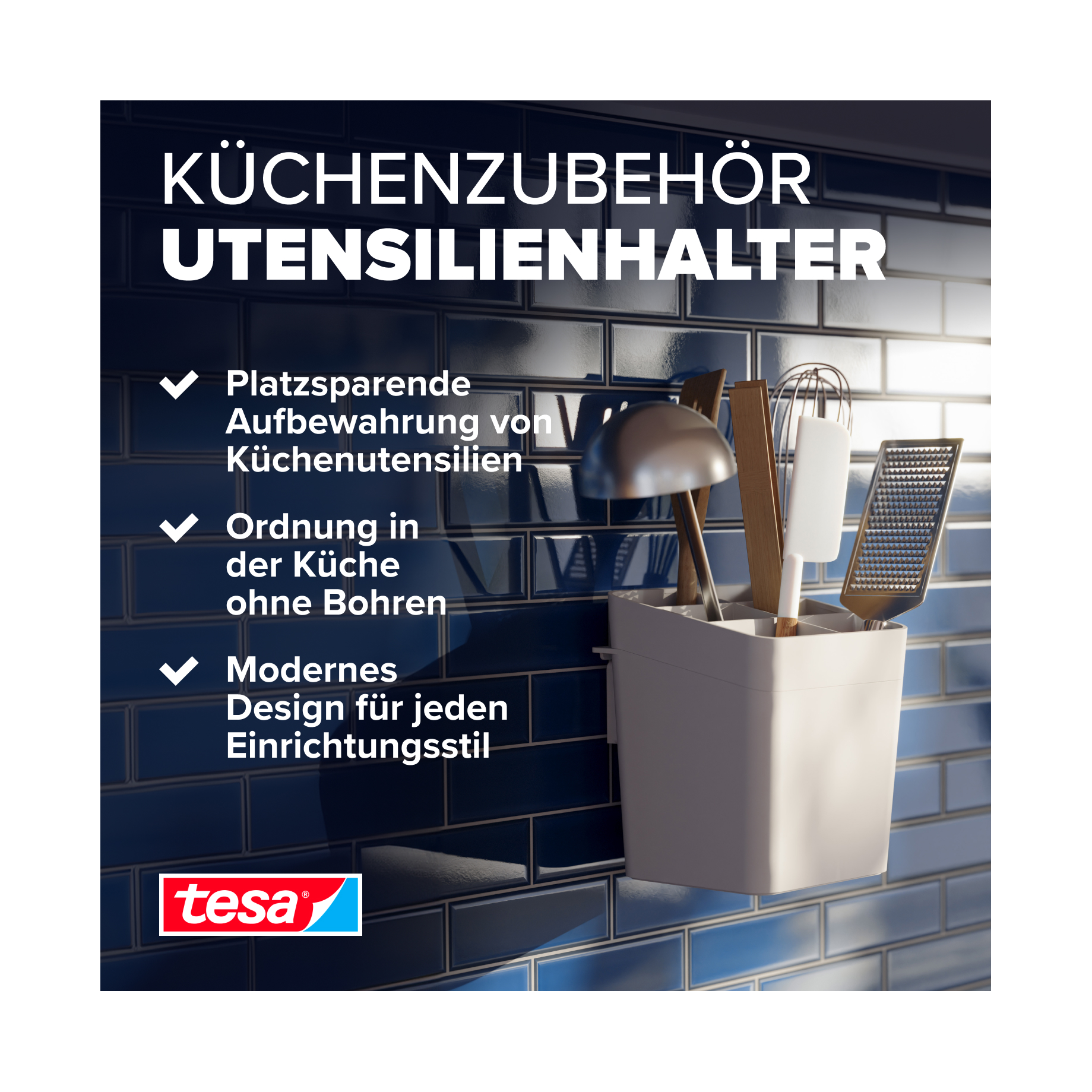 Küchenzubehör Utensilienhalter Set