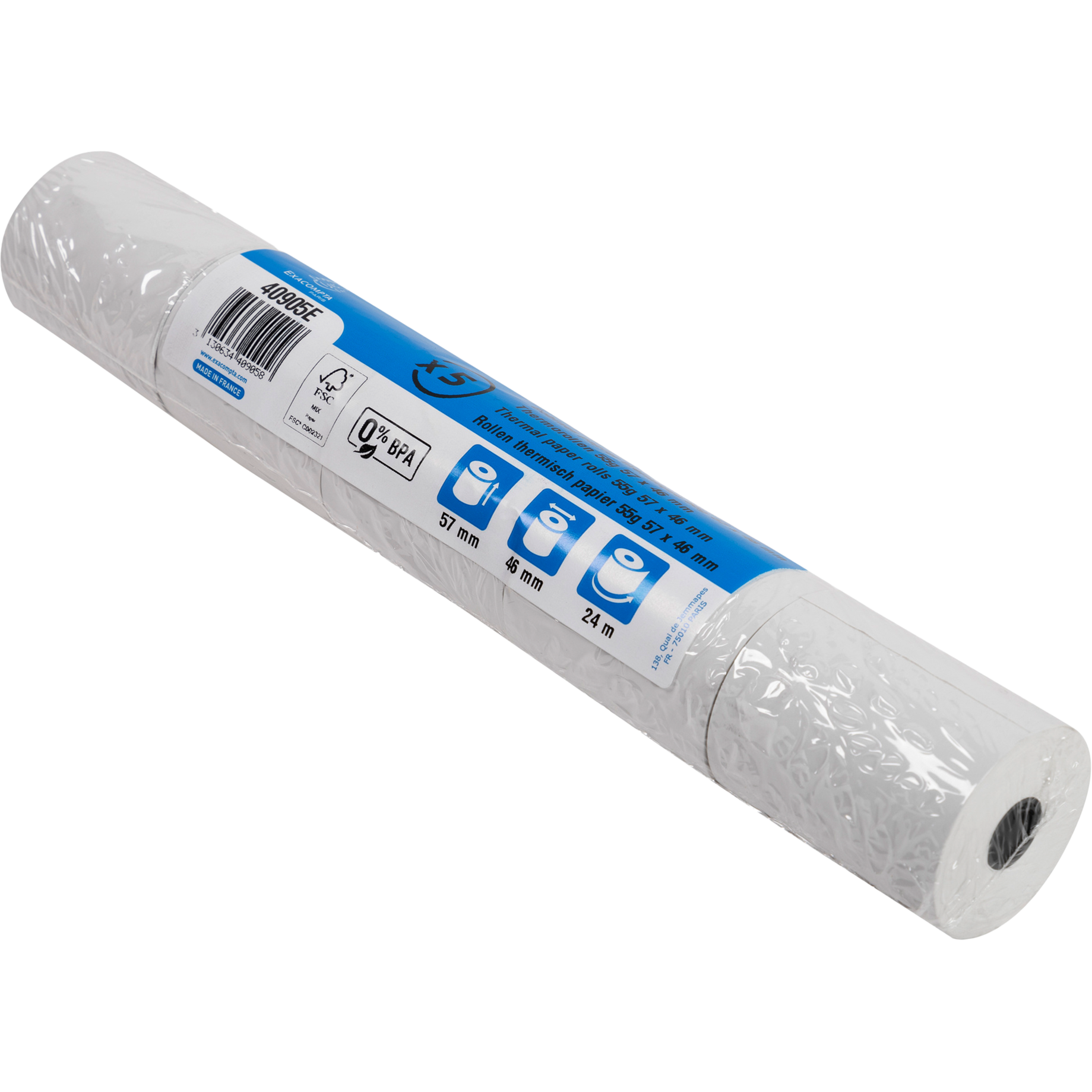 Thermorolle BPA-frei