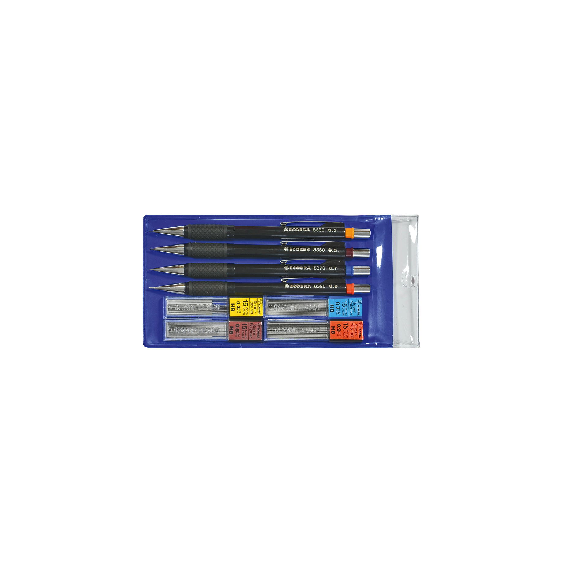 Feinminen-Druckstift 4er-Set