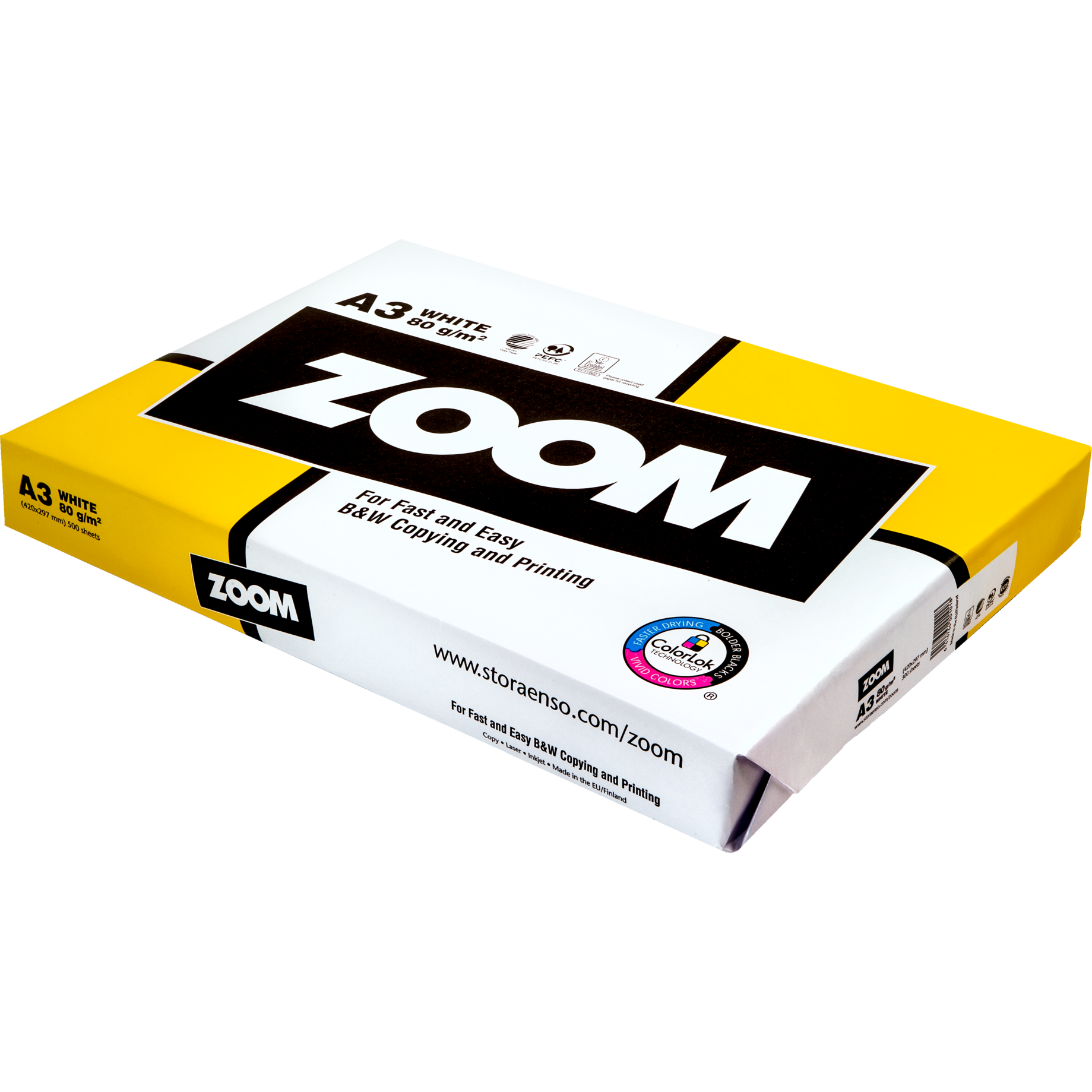 Kopierpapier ZOOM, DIN A3
