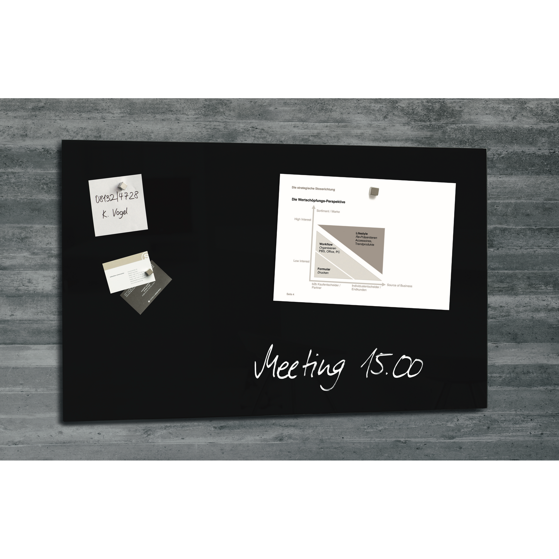 Glas-Magnetboard Artverum