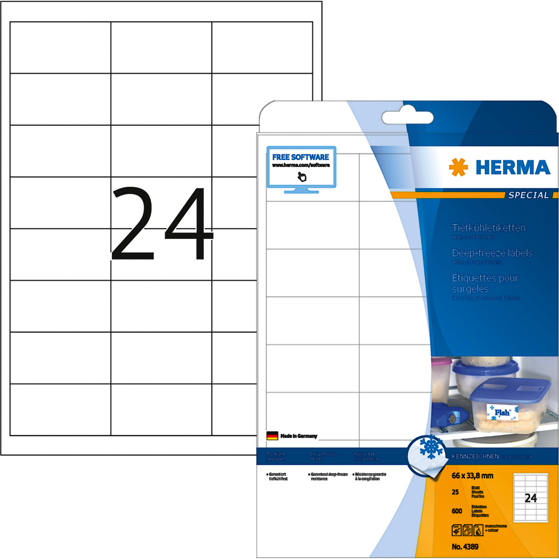 Tiefkühletikett SPECIAL