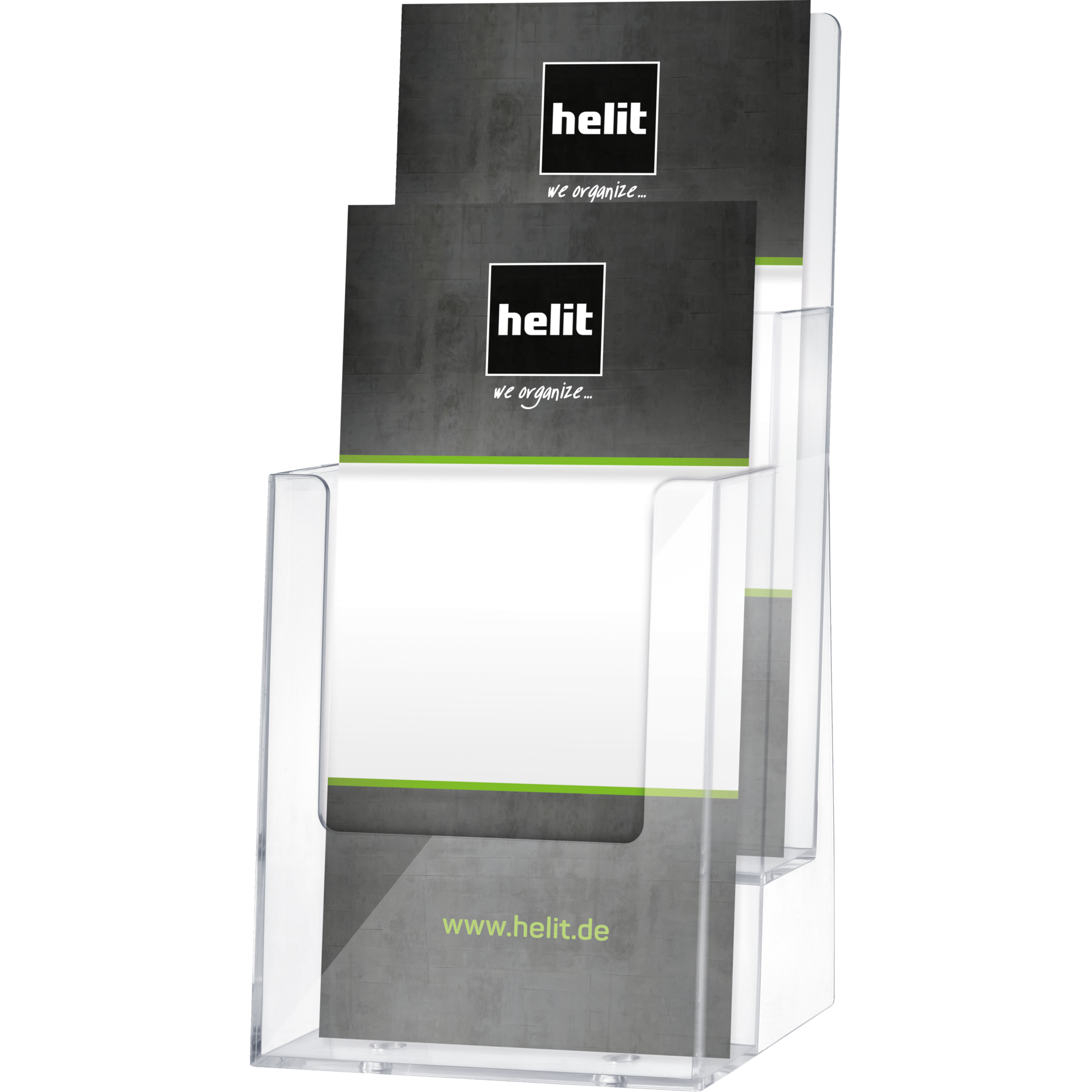 Tischprospekthalter "the helpdesk"