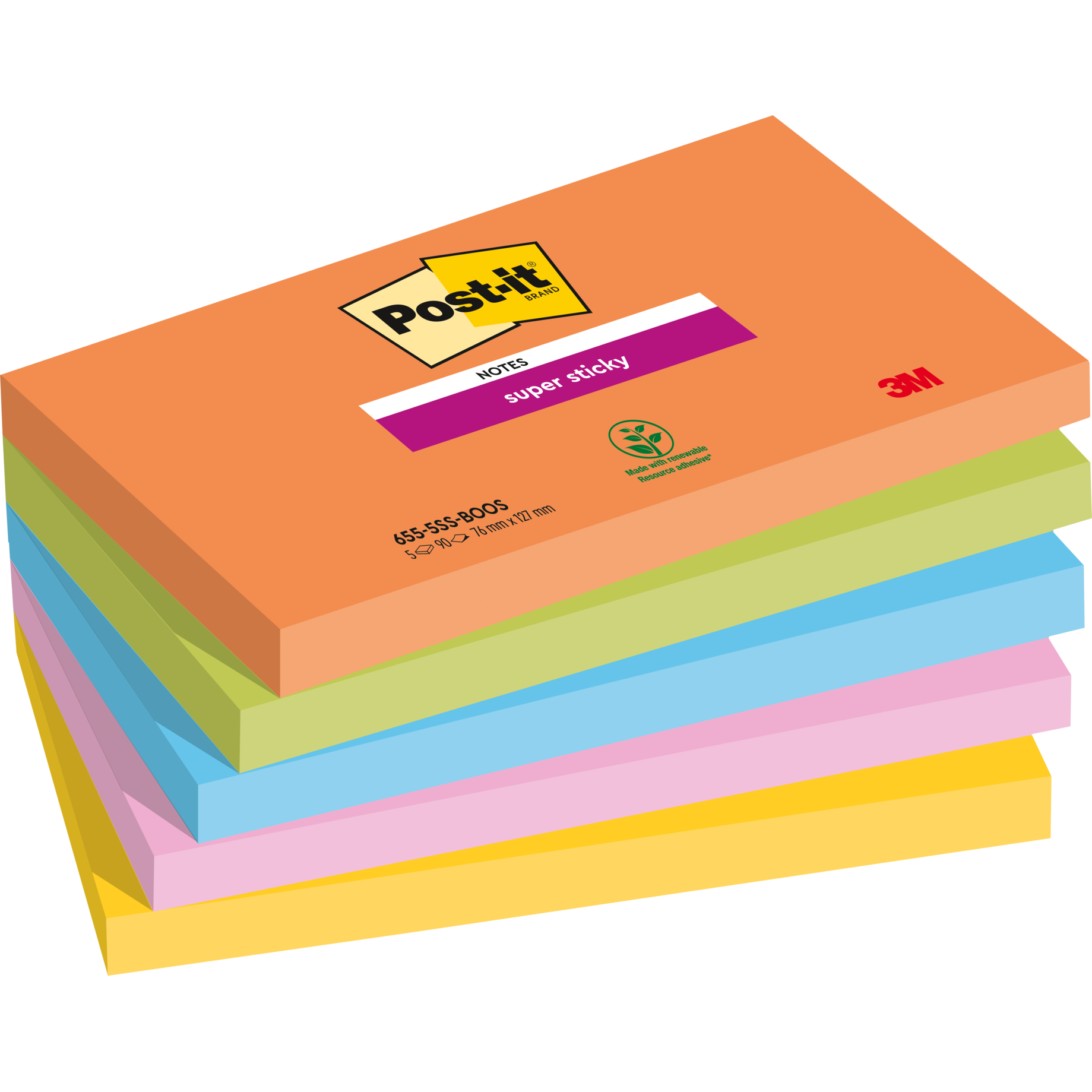 Post-it® Super Sticky Notes Boost Collection