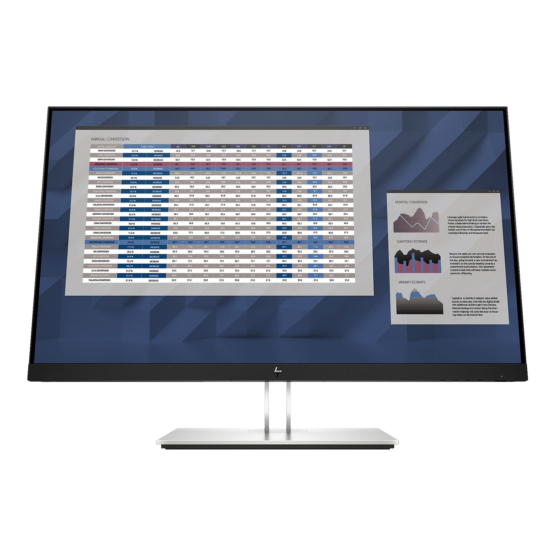 hp Monitor E27 G4FHD