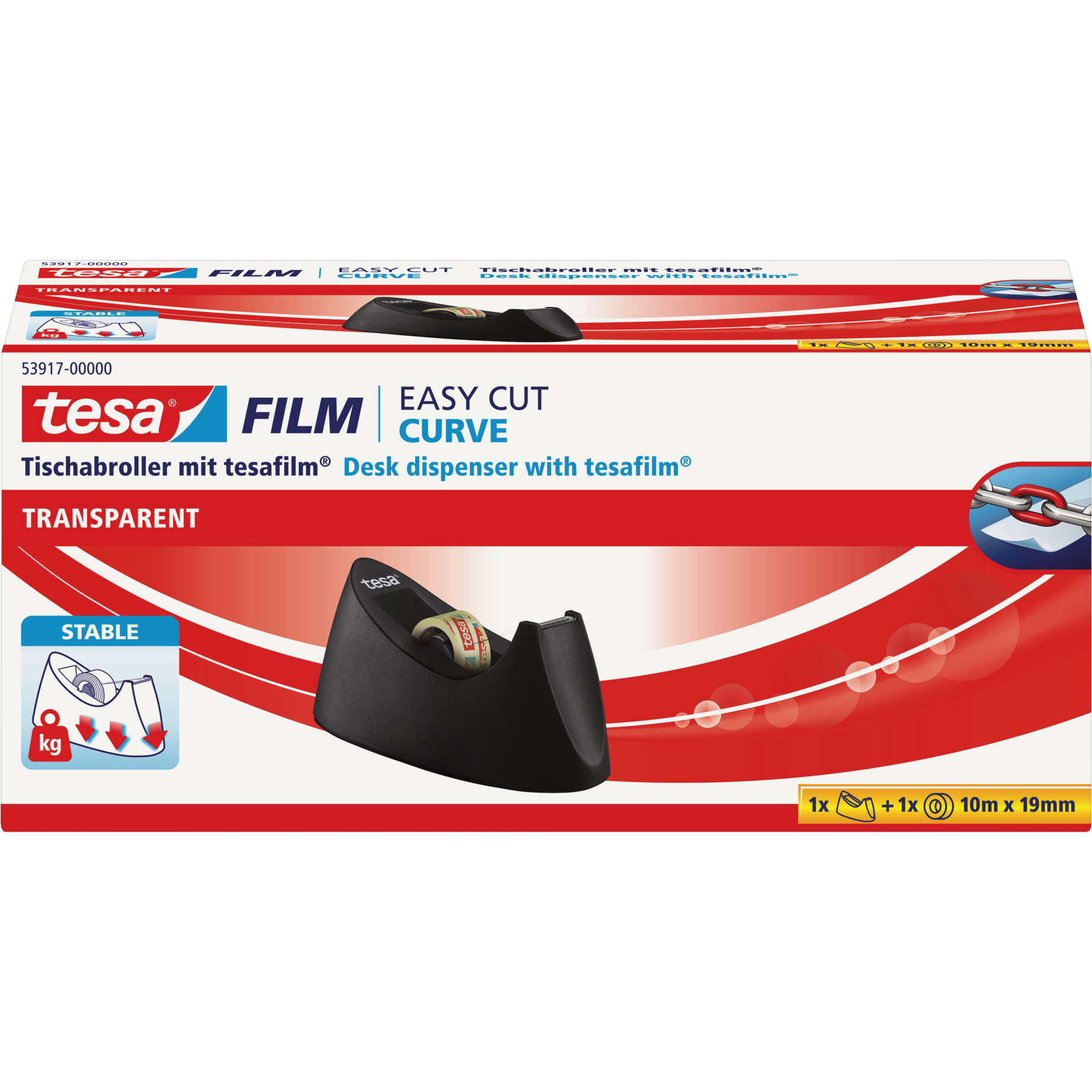 Tischabroller Easy Cut® Curve