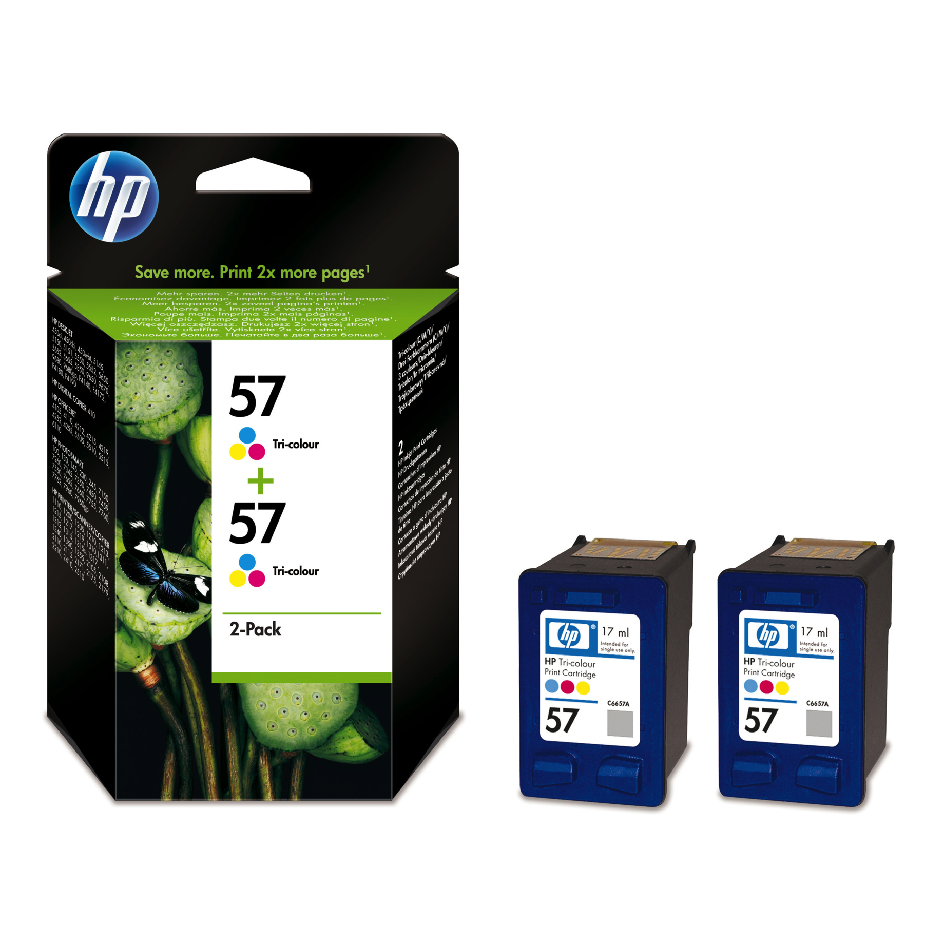 HP Inkjetpatrone 57