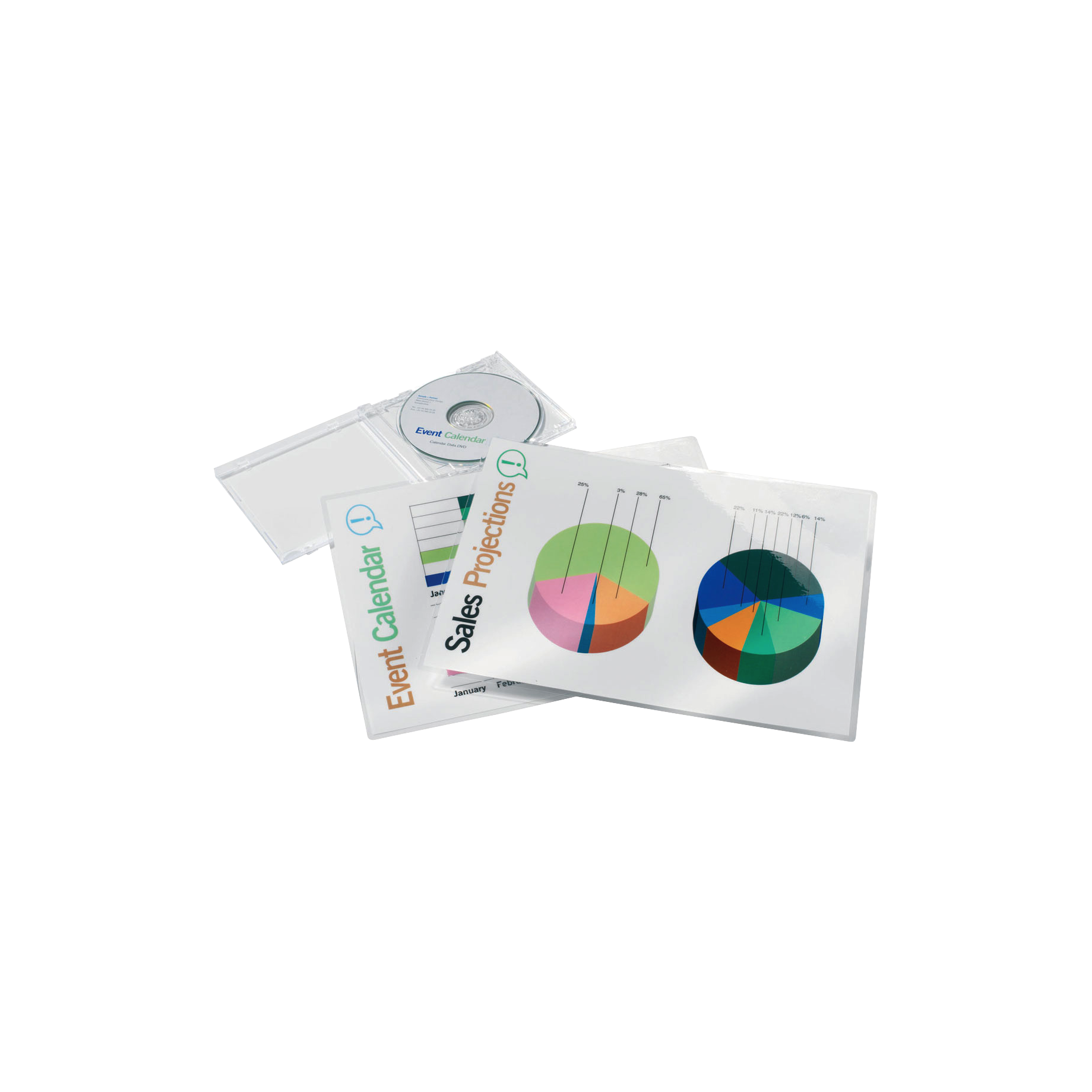 Heißlaminier-Folientasche DocumentPouch, glänzend