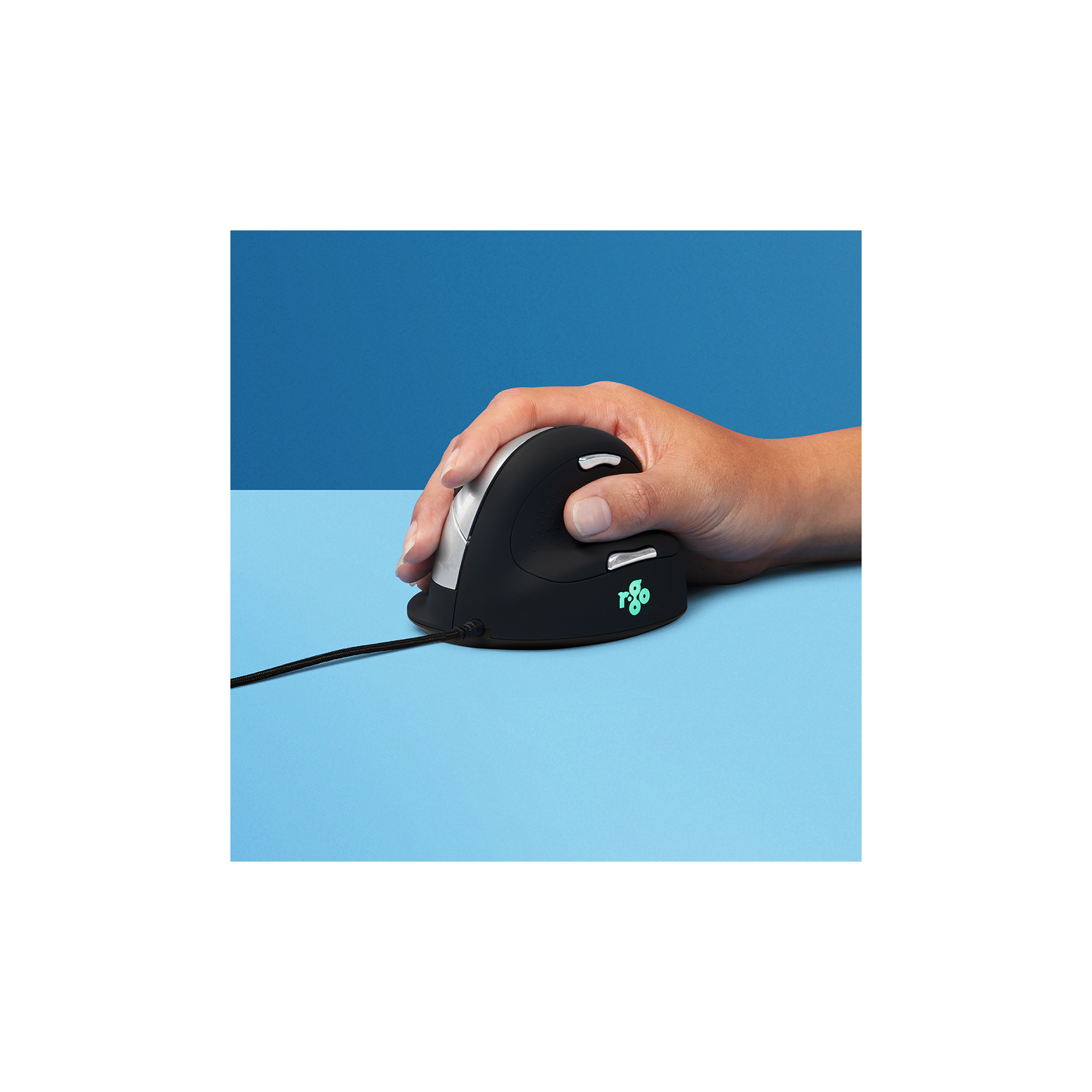 Ergonomische Maus R-Go HE Break drahtgebunden