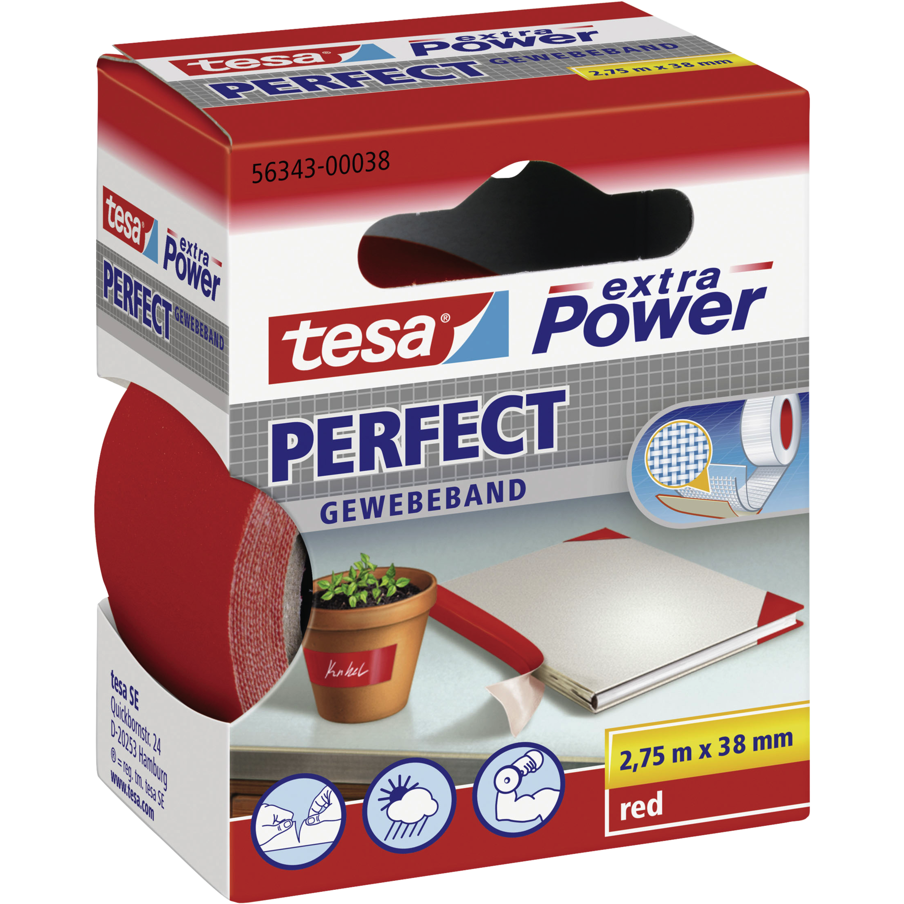 extra Power® Perfect Gewebeklebeband