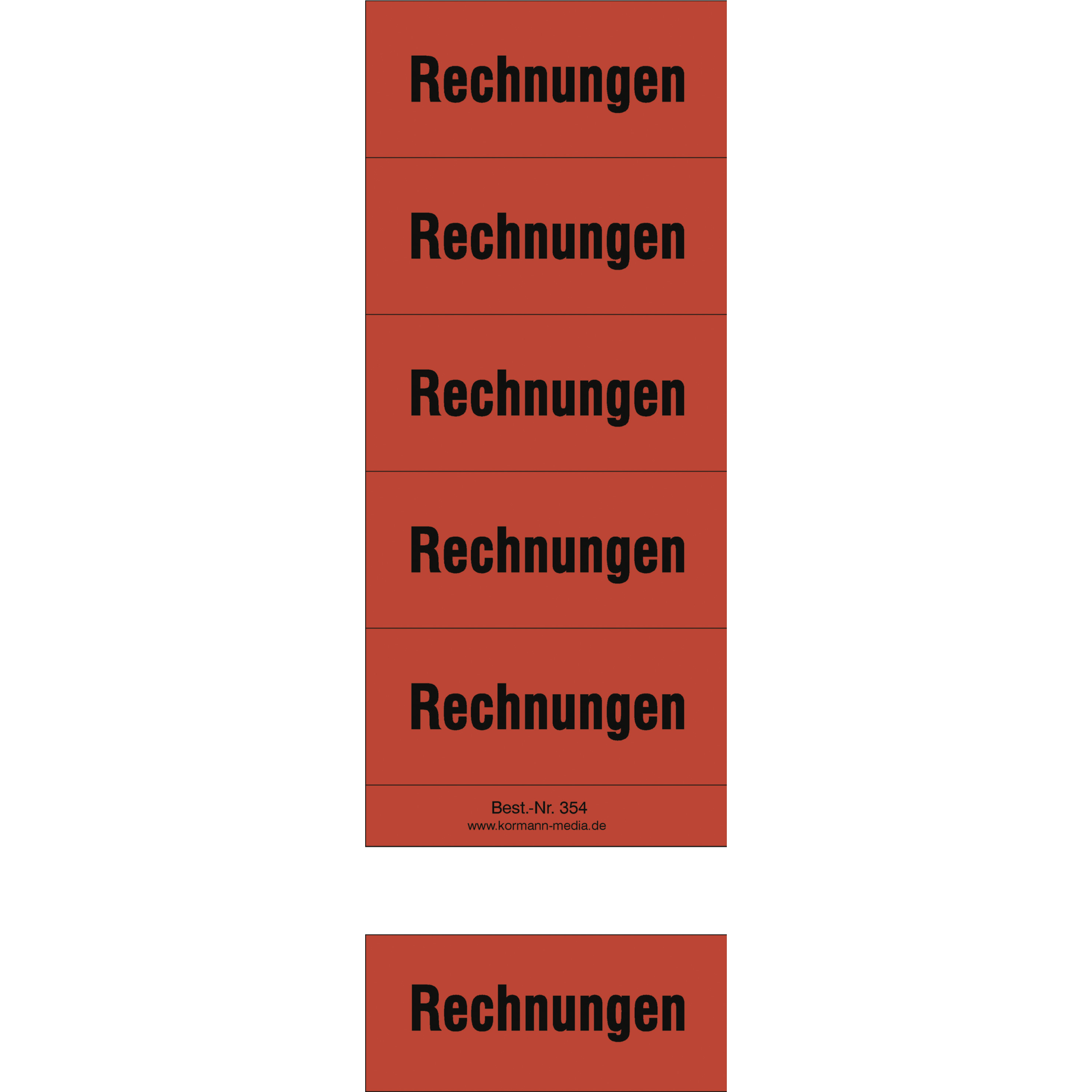 Inhaltsschildchen