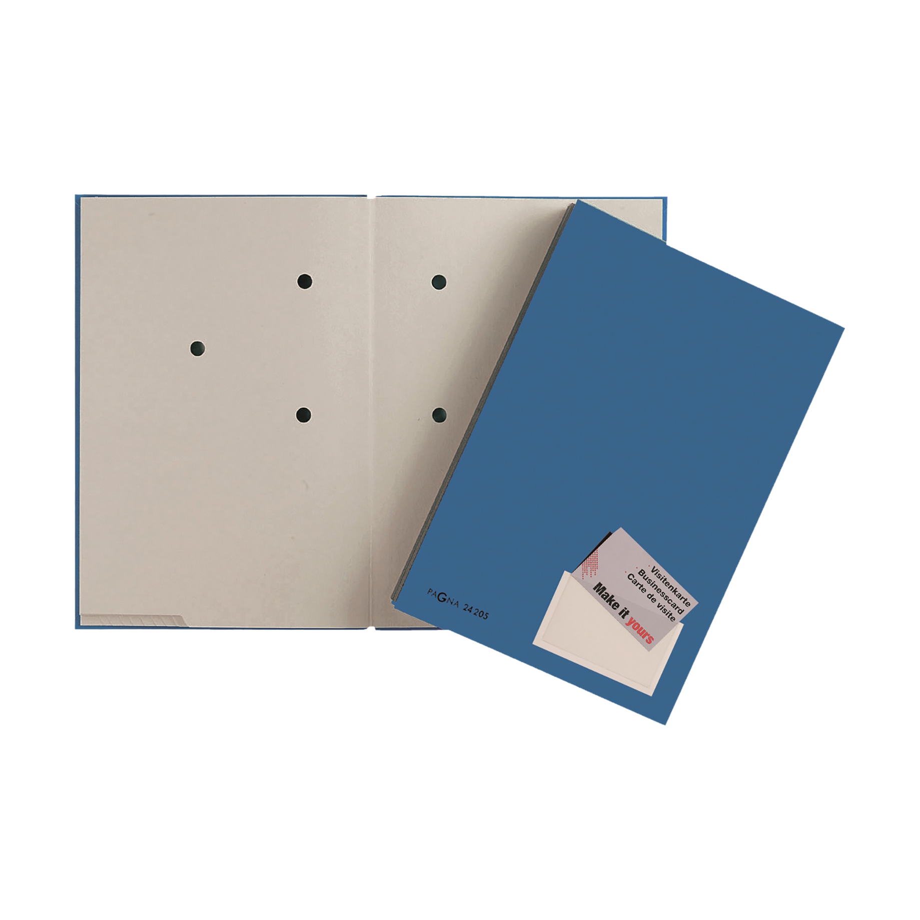 Unterschriftenmappe Color Silber