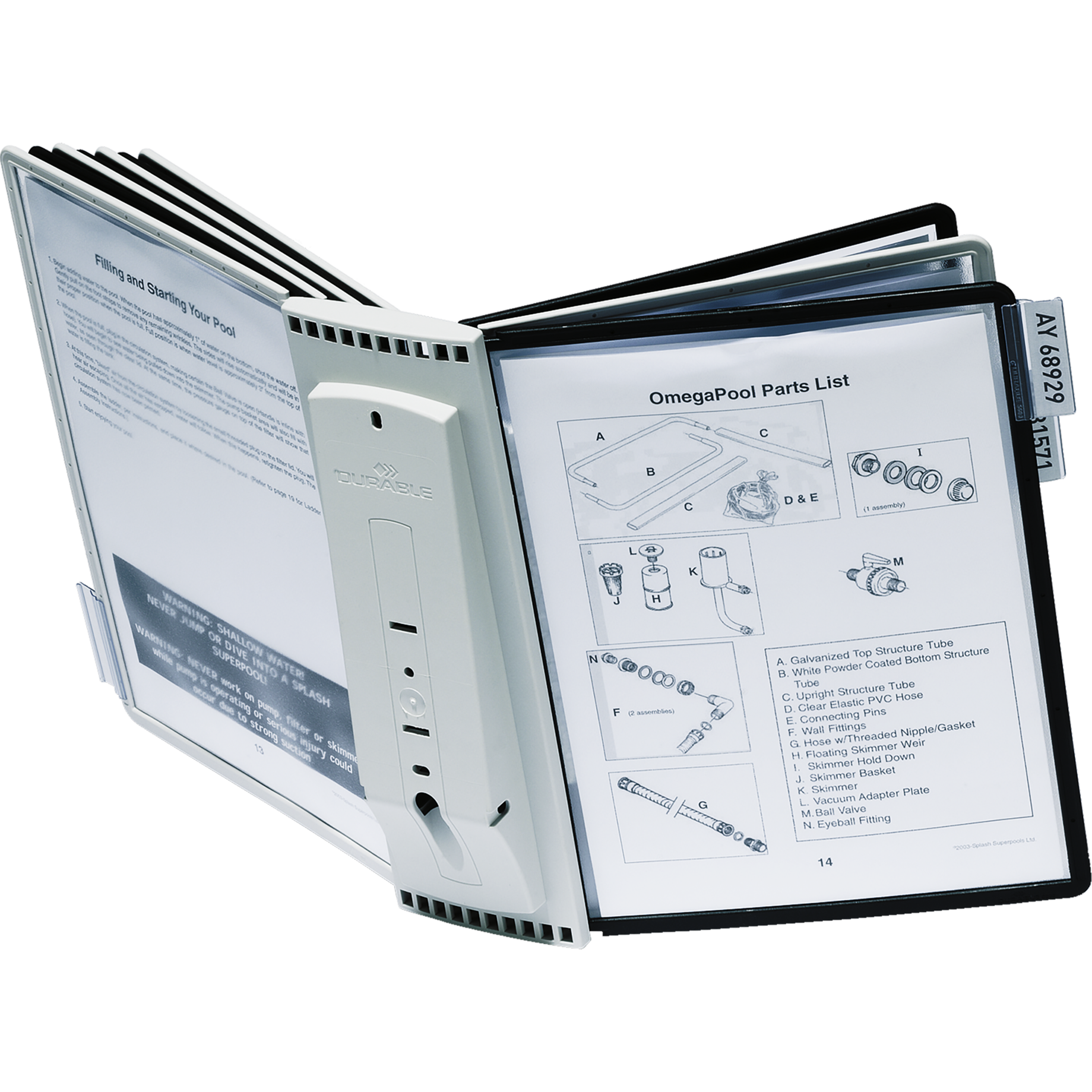 Sichttafelsystem SHERPA® WALL 10