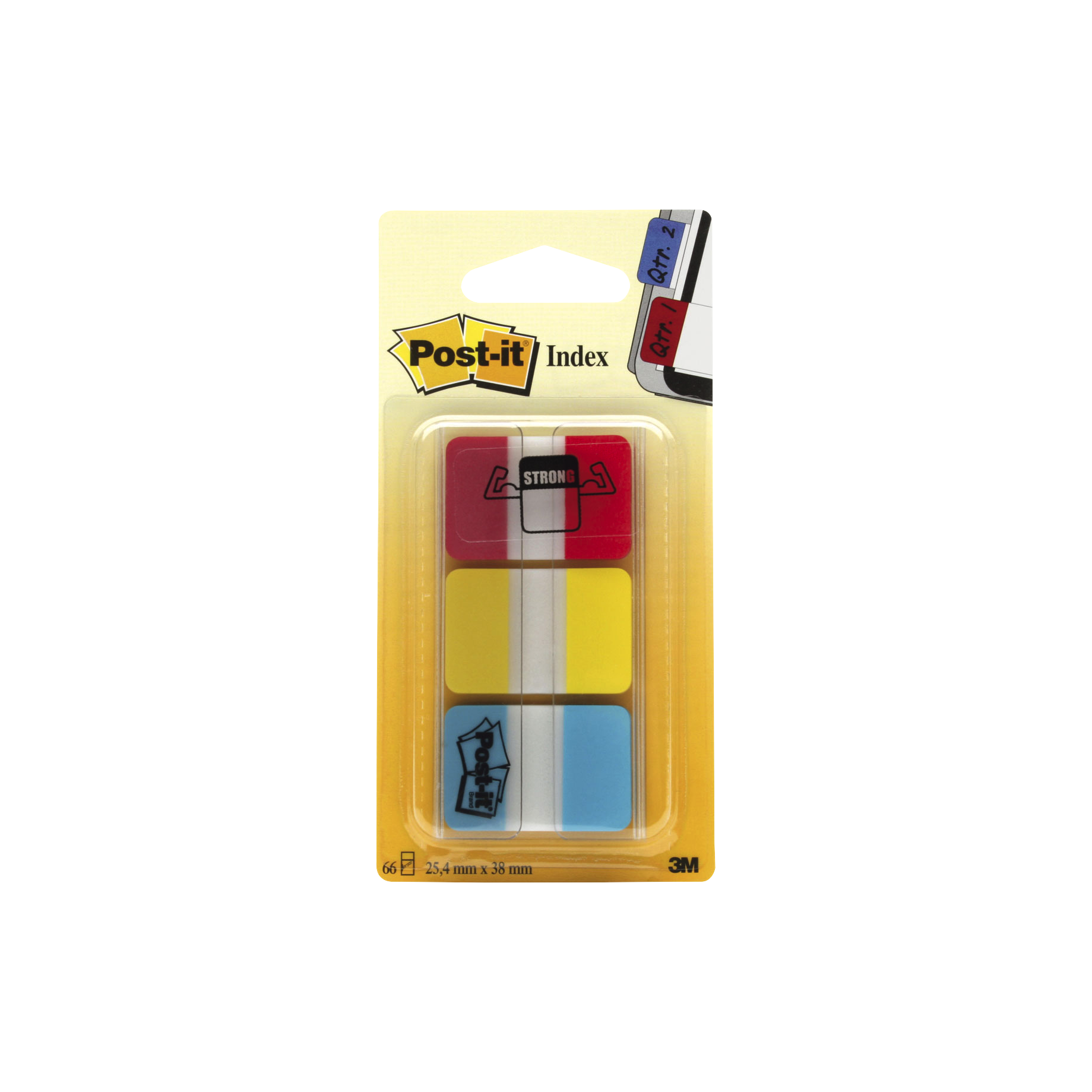 Post-it® Index Strong im Etui