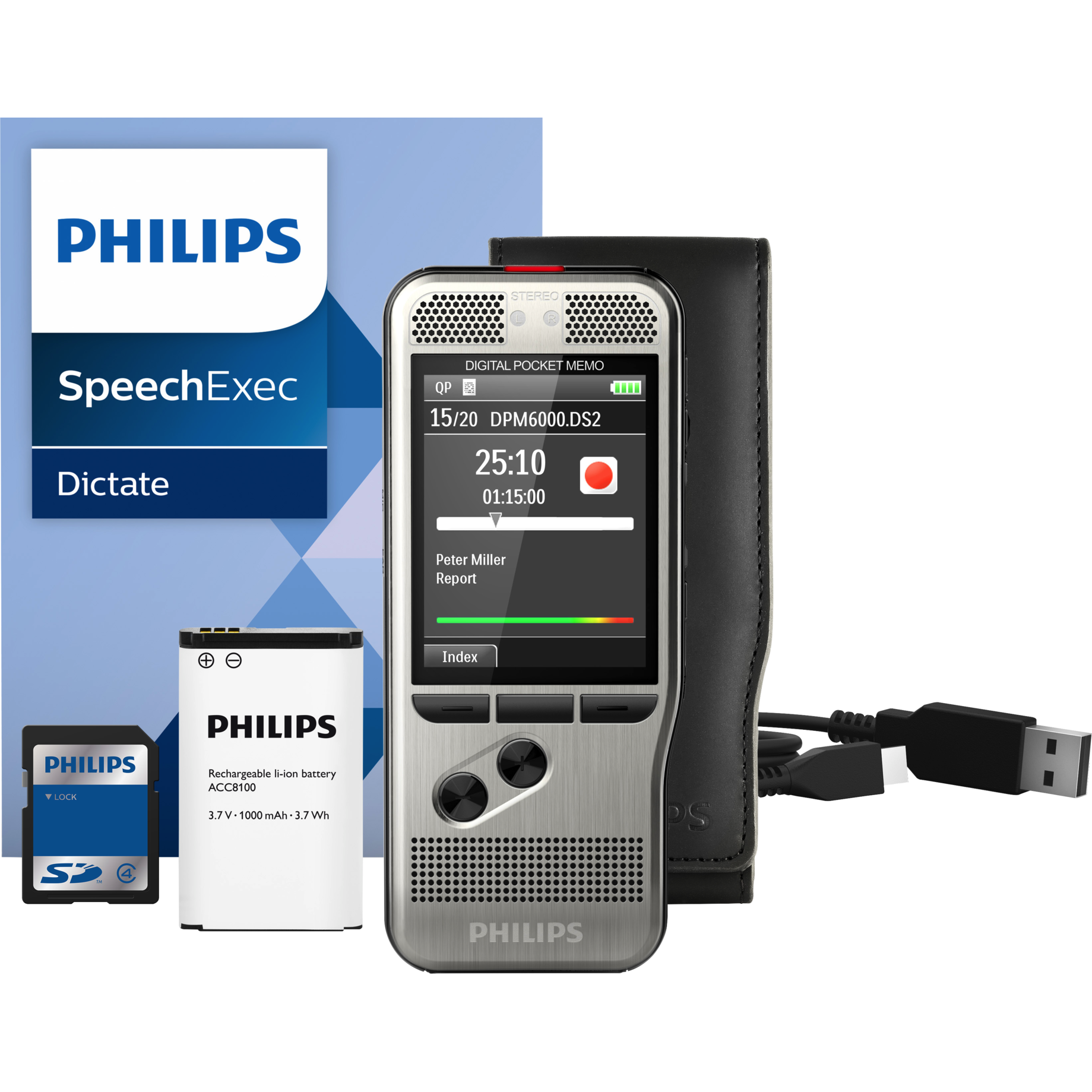 Digital Pocket Memo® DPM6000