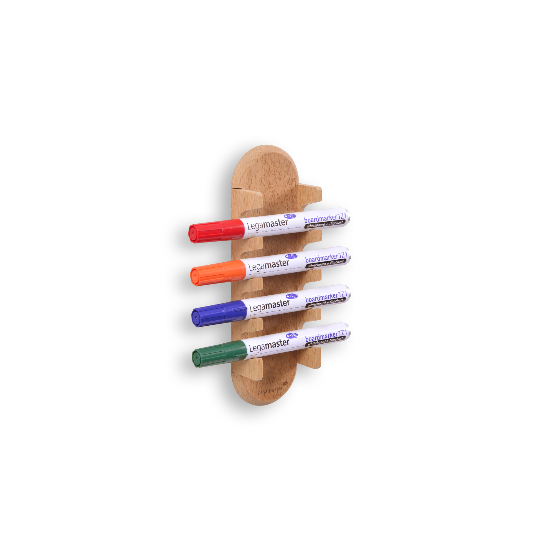 Glasboard-Markerhalter WOODEN magnetisch