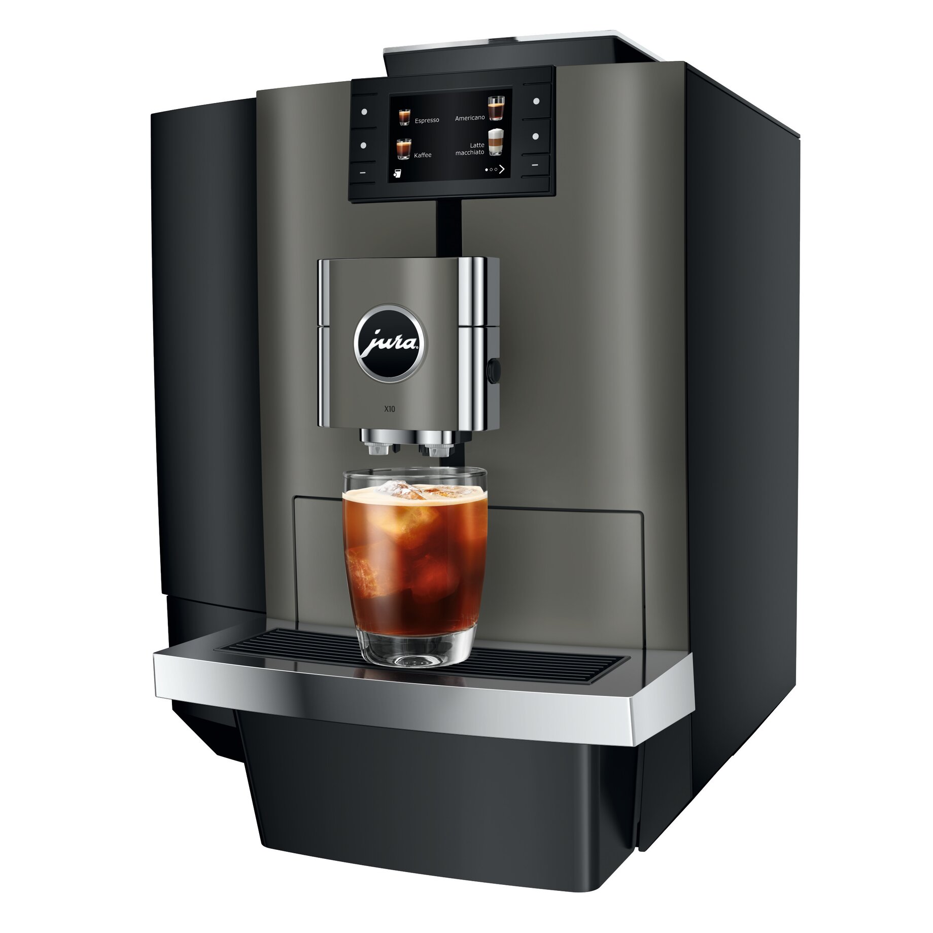 Kaffeevollautomat X10 Dark Inox
