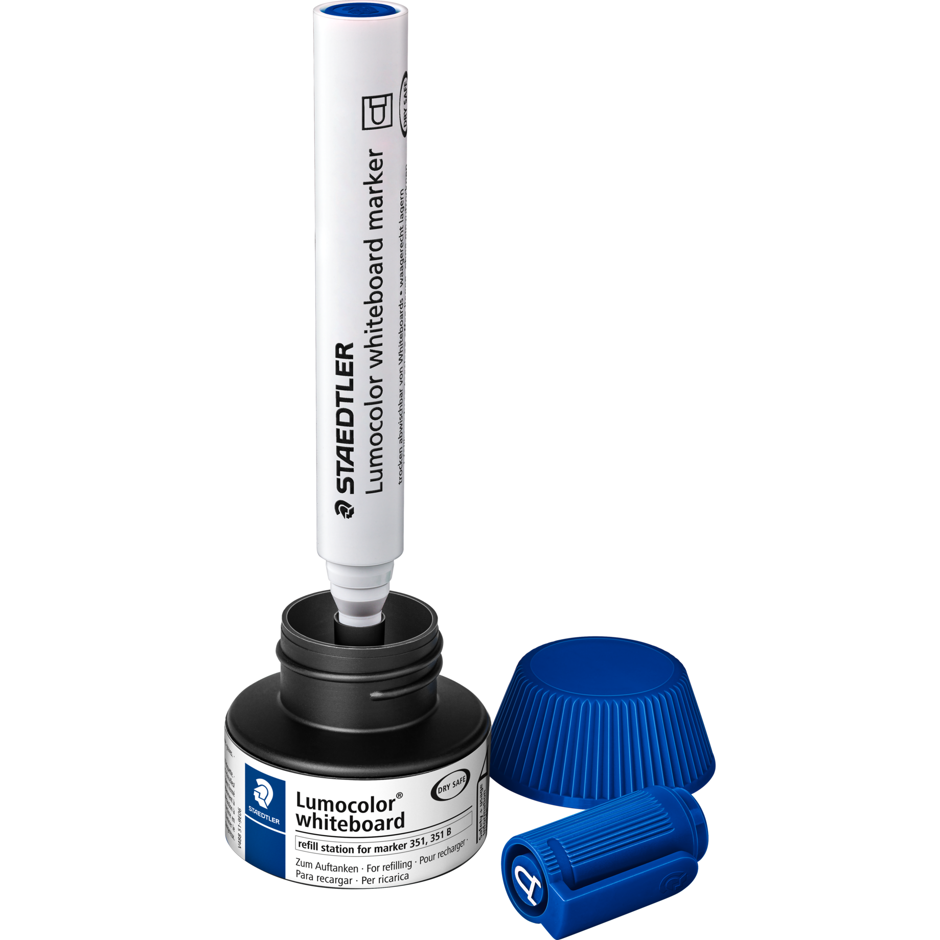 Lumocolor® refill station für Whiteboardmarker