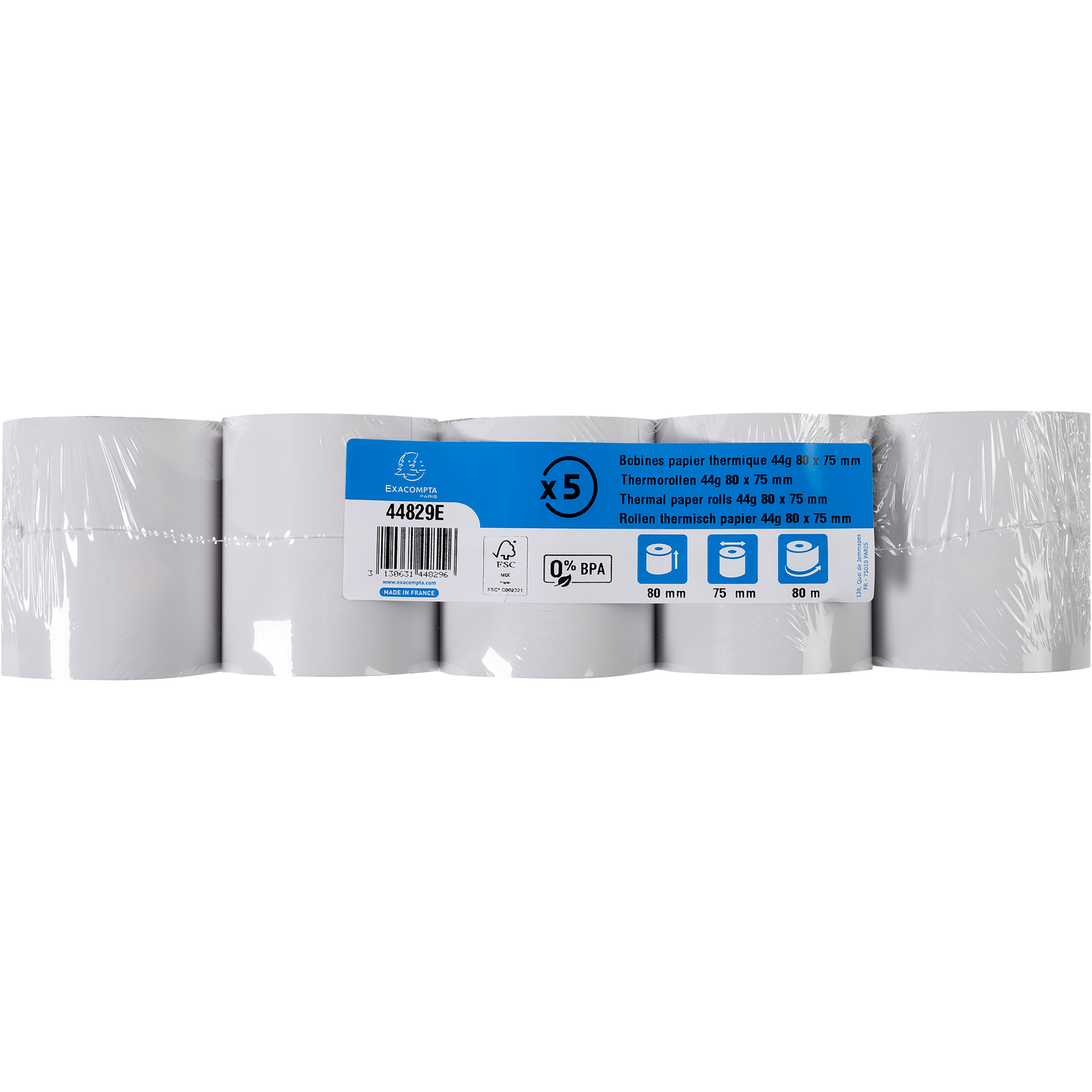 Thermorolle BPA-frei