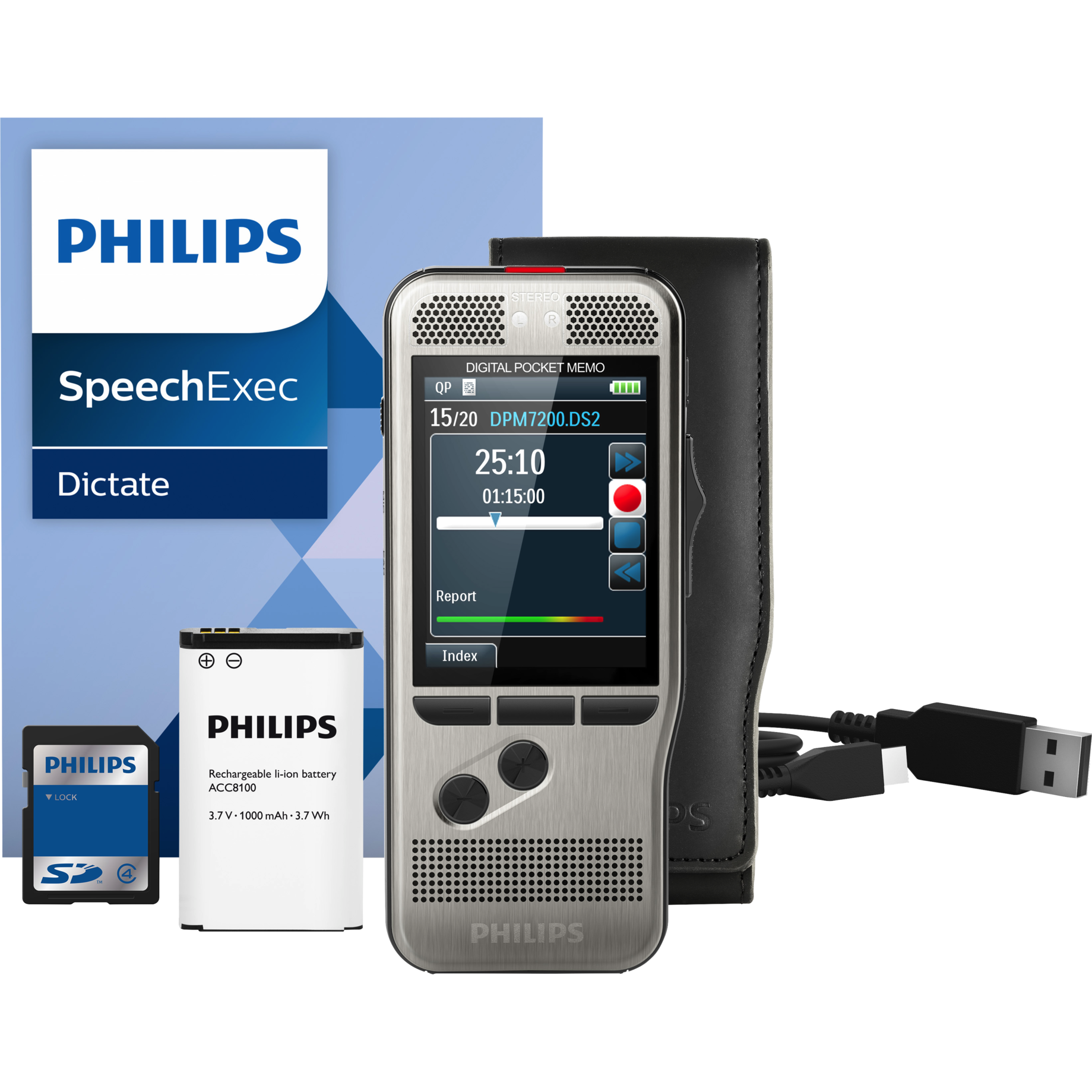 Digital Pocket Memo® DPM7200