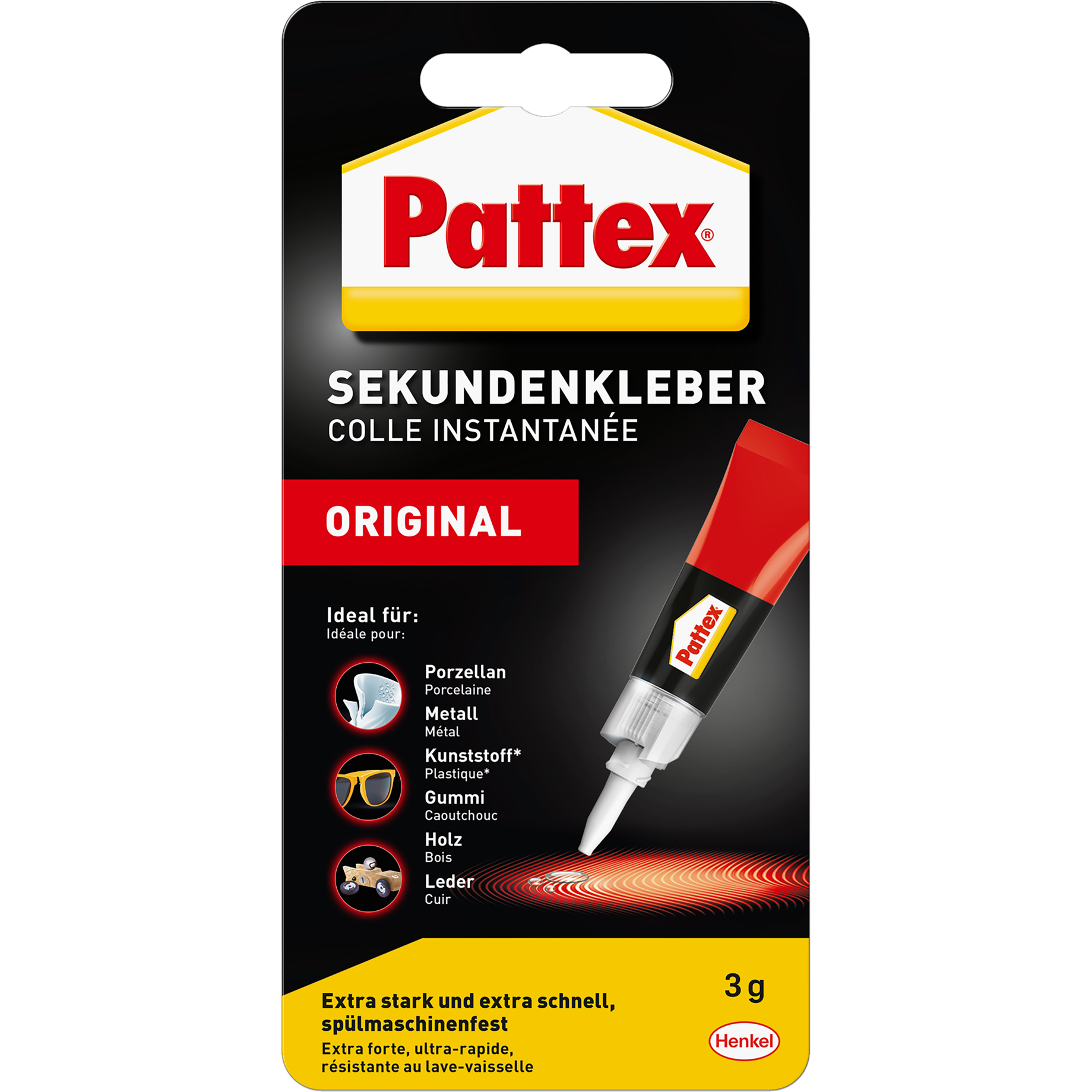 Pattex Sekundenkleber Classic flüssig
