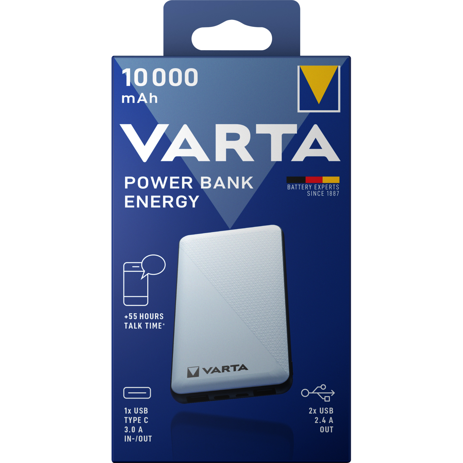 Power Bank ENERGY, inkl. Ladekabel