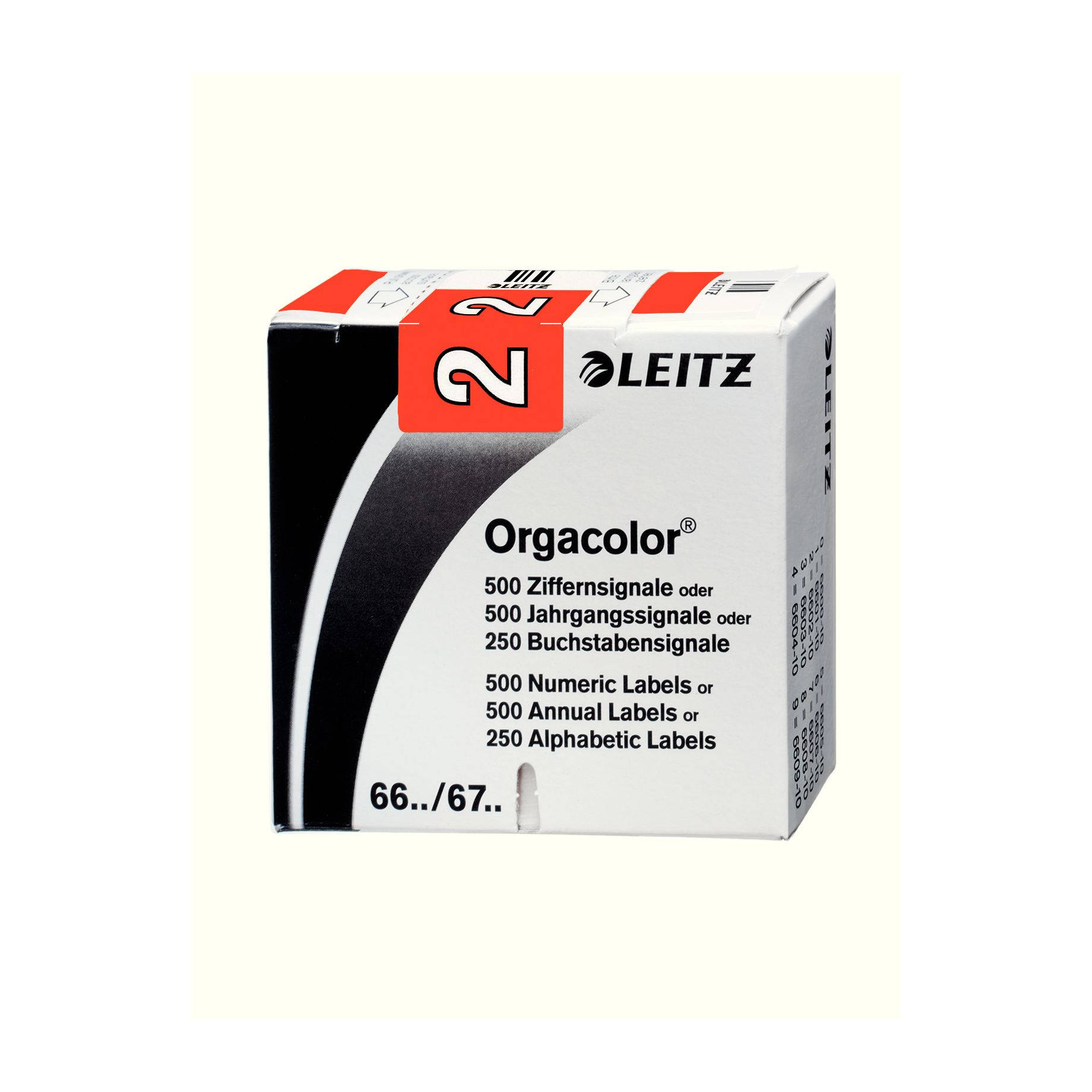 Orgacolor® Ziffernsignal