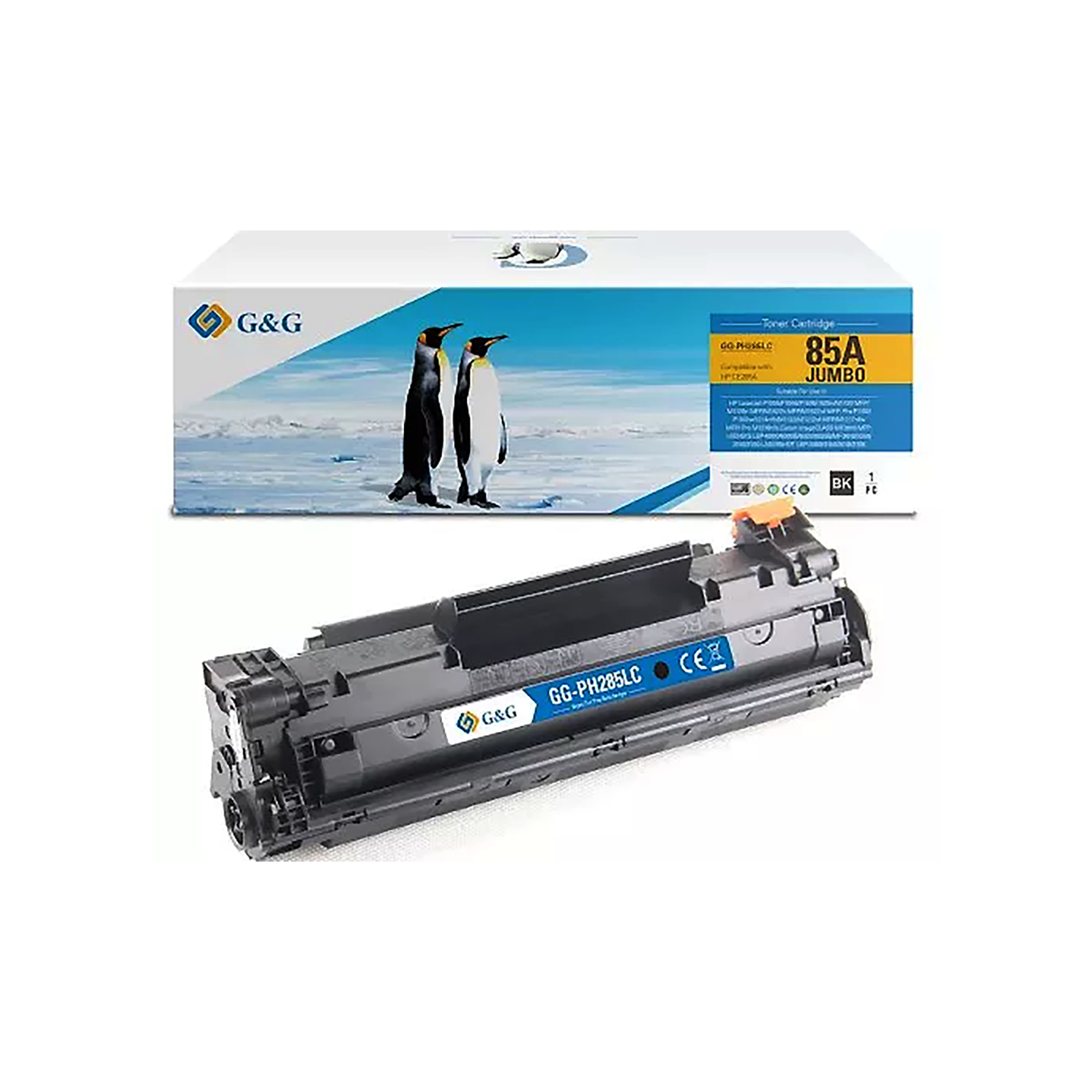 Toner kompatibel zu HP 85A Canon 725