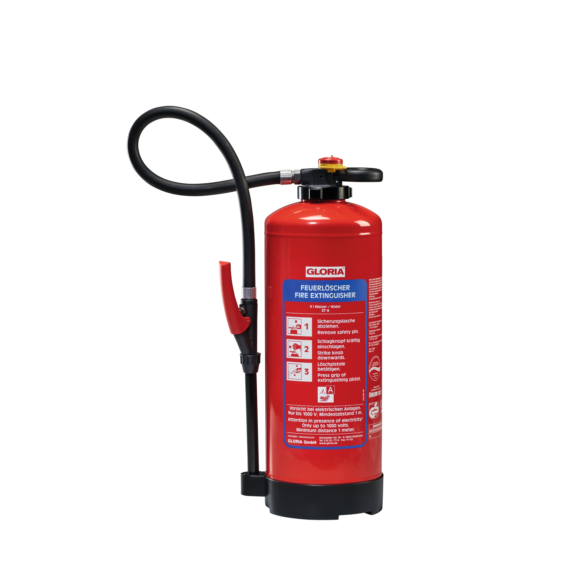 Wasser-Feuerlöscher PRO-LINE WKL 9