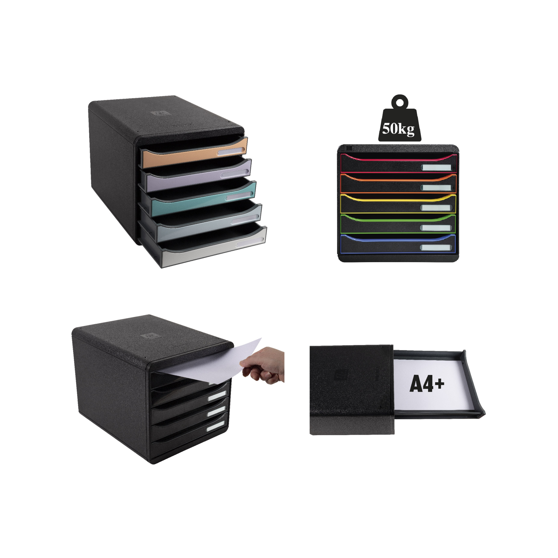 Schubladenbox BIG-BOX PLUS Glossy