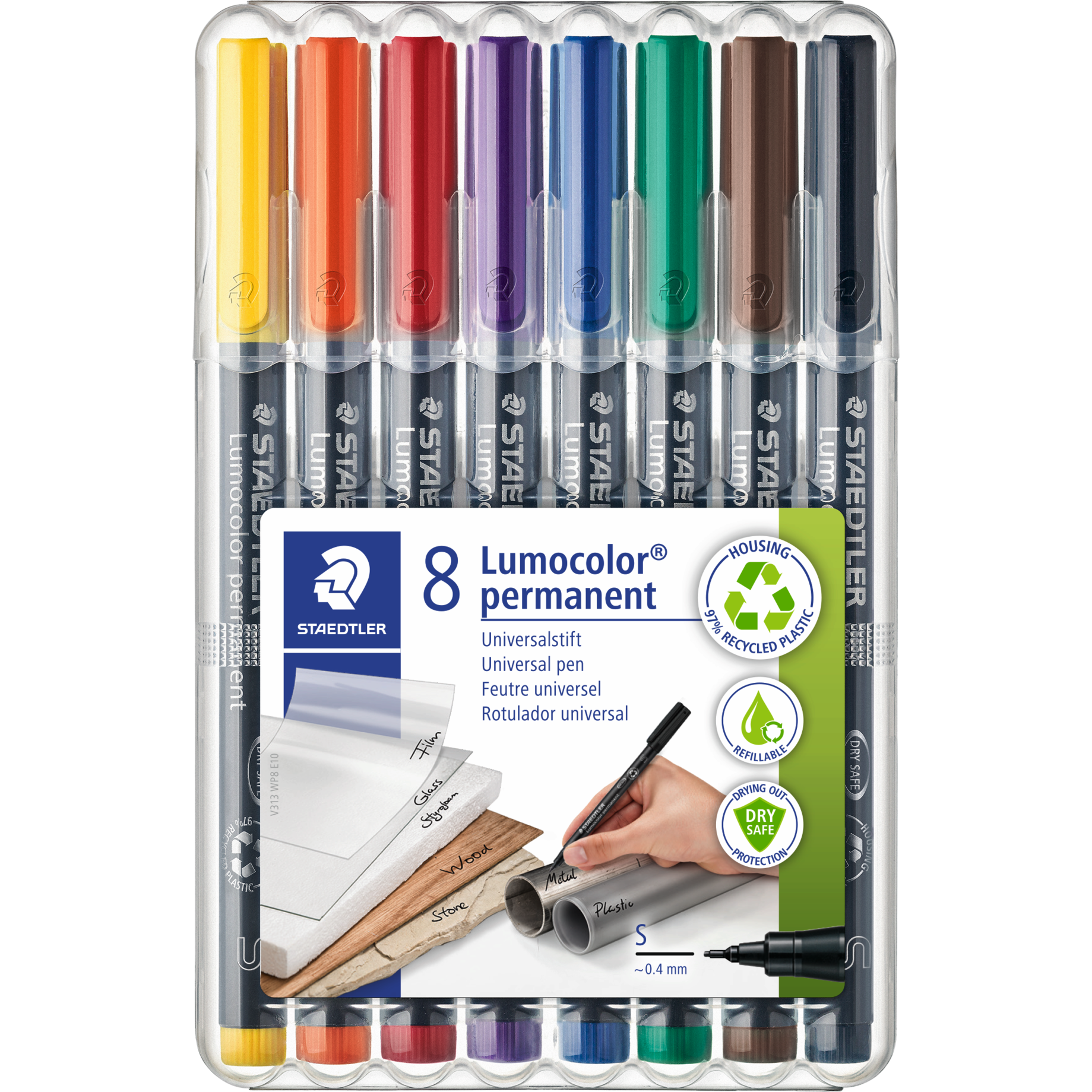 Lumocolor® permanent Faserschreiber S