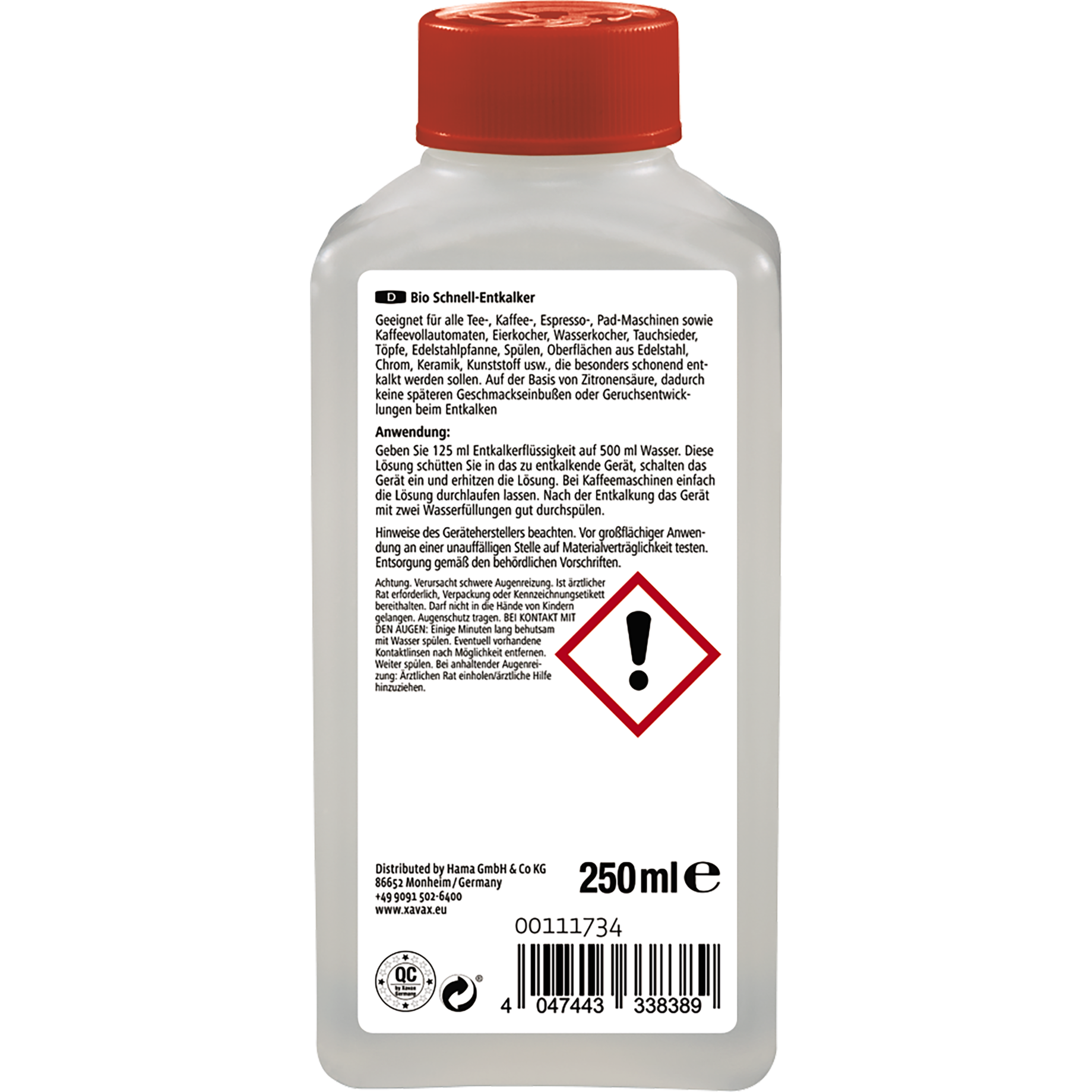 Bio-Schnellentkalker