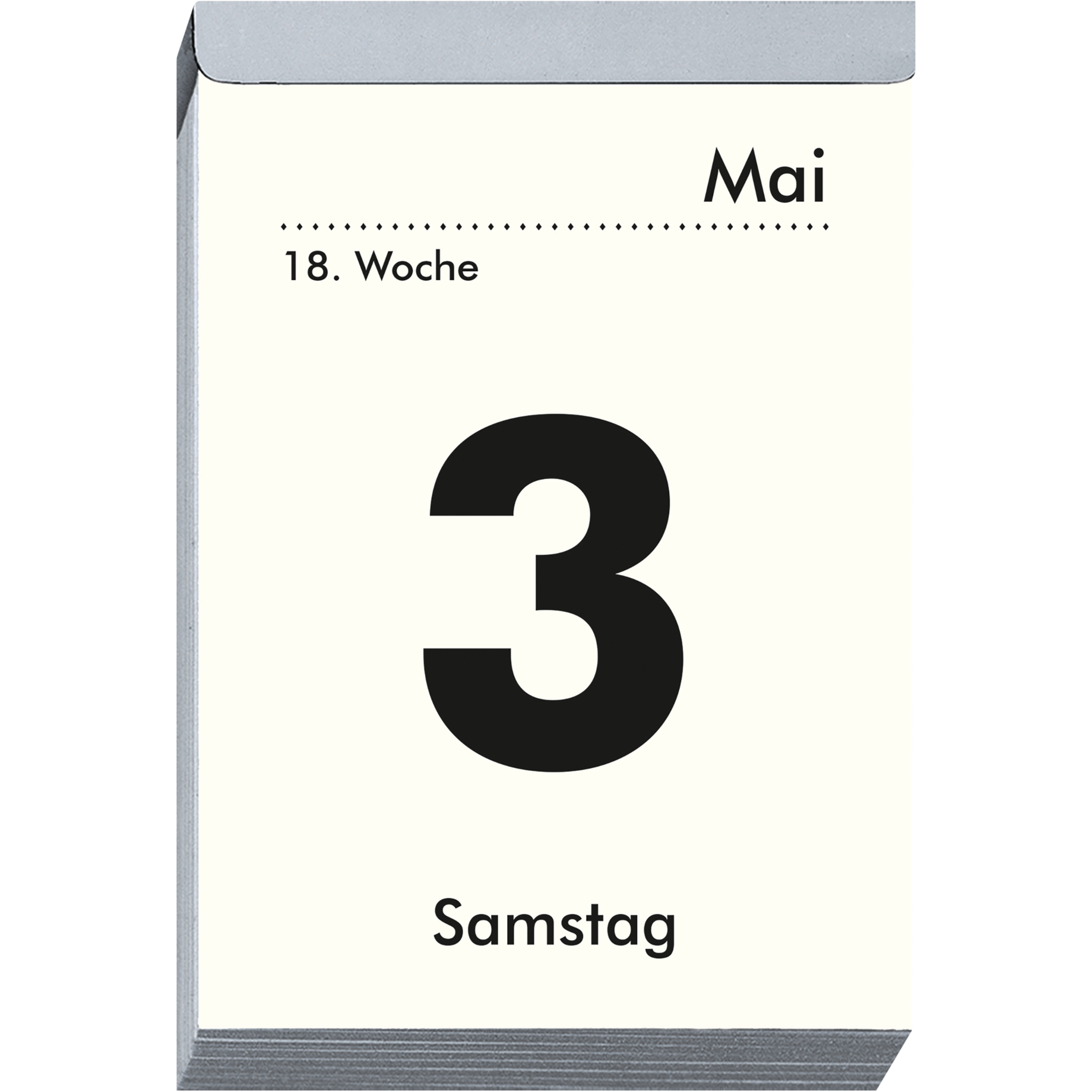 Tagesabreißkalender 313