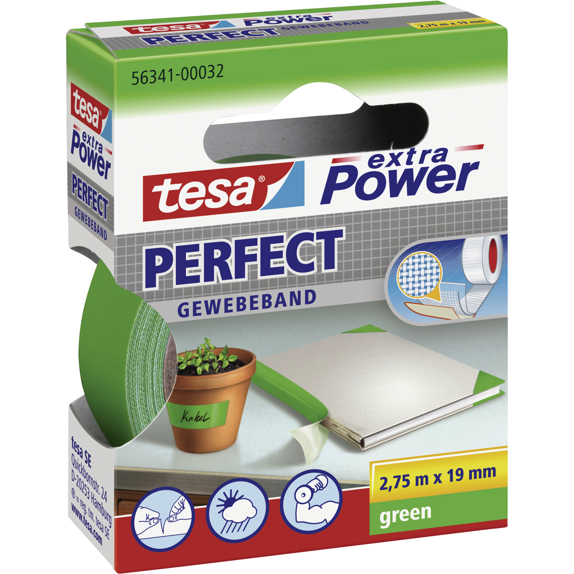 extra Power® Perfect Gewebeklebeband