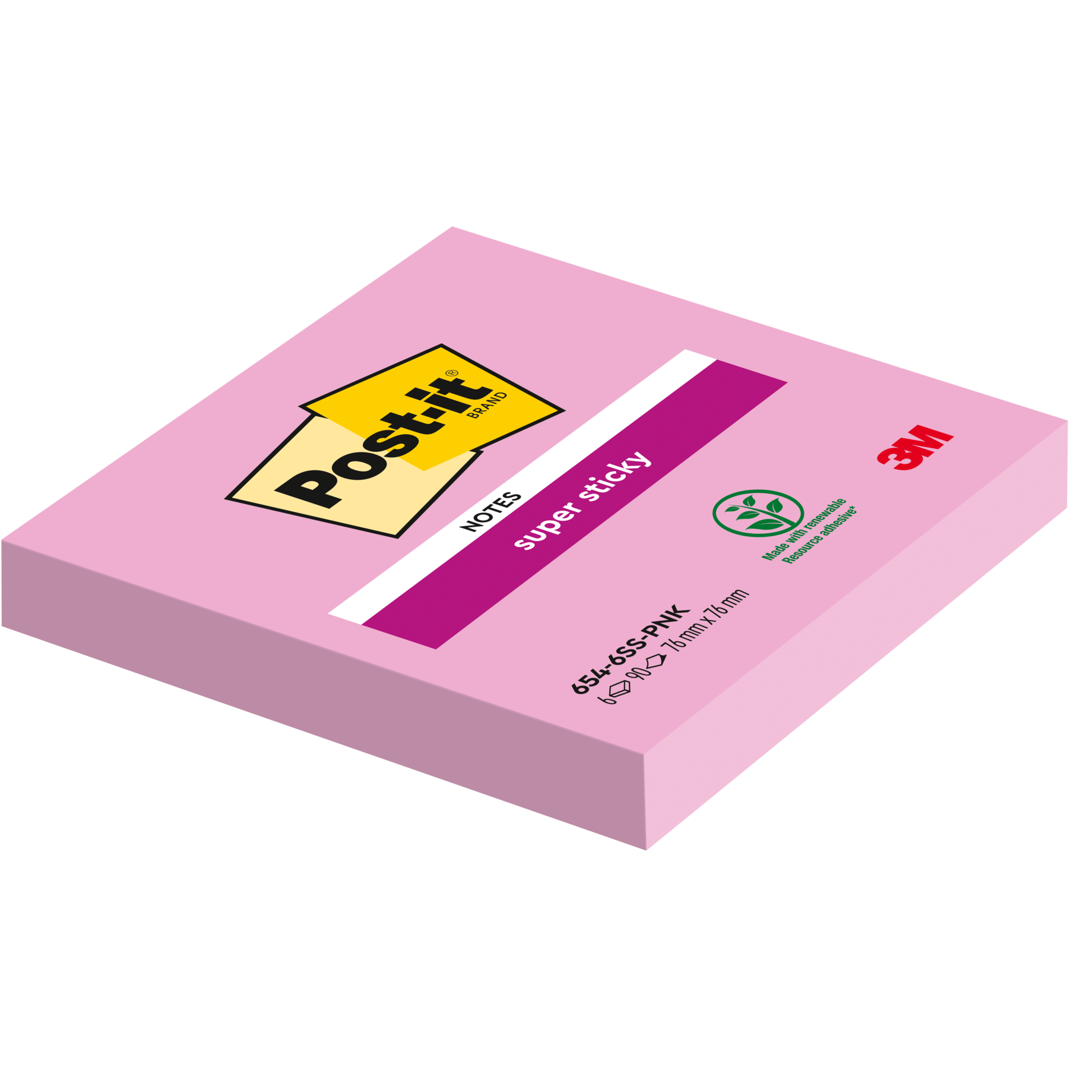 Super Sticky Notes, farbig