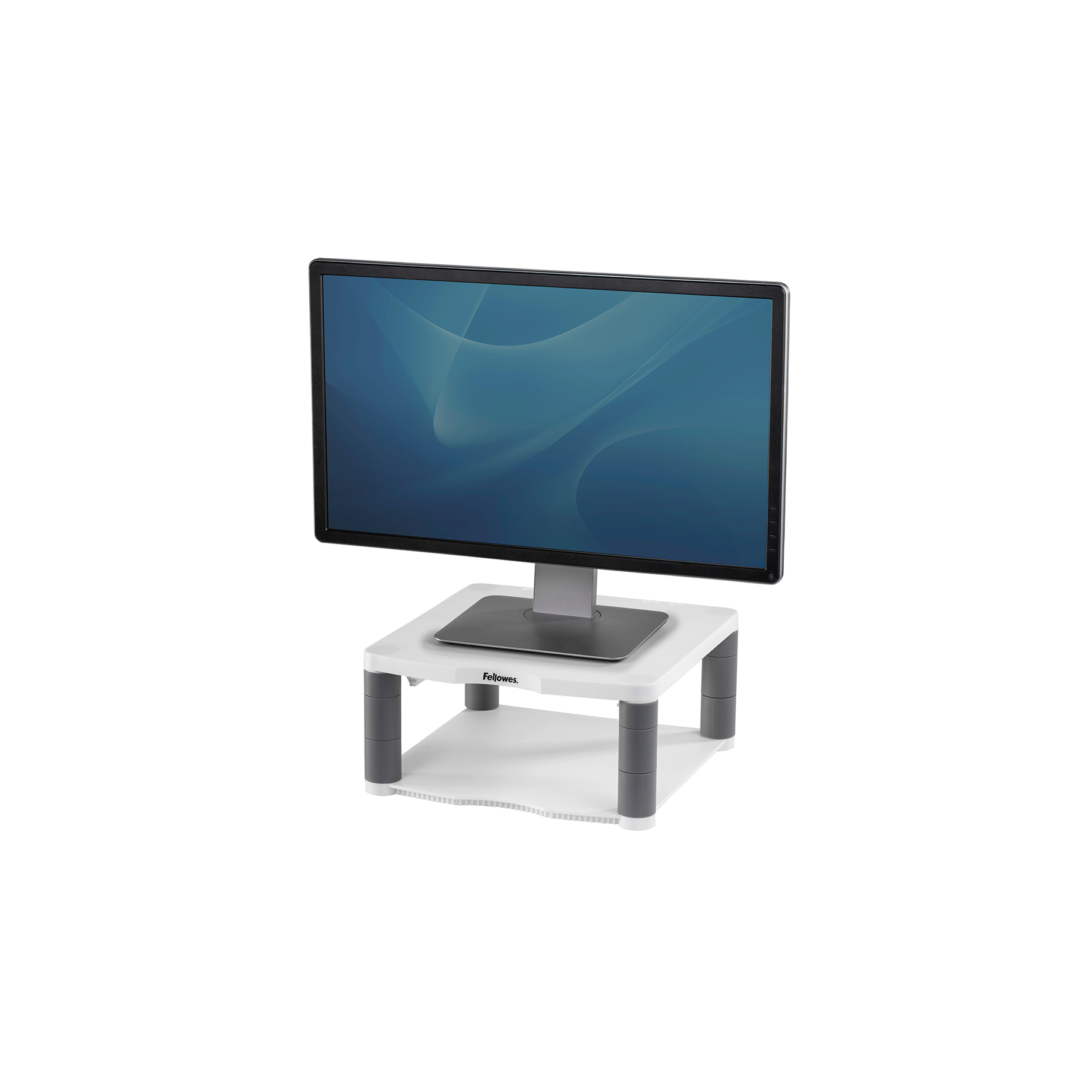 Premium Platin Monitorständer