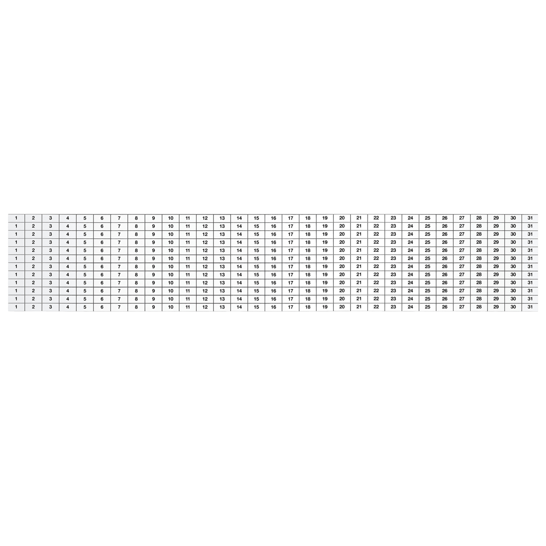 Kalenderstreifen
