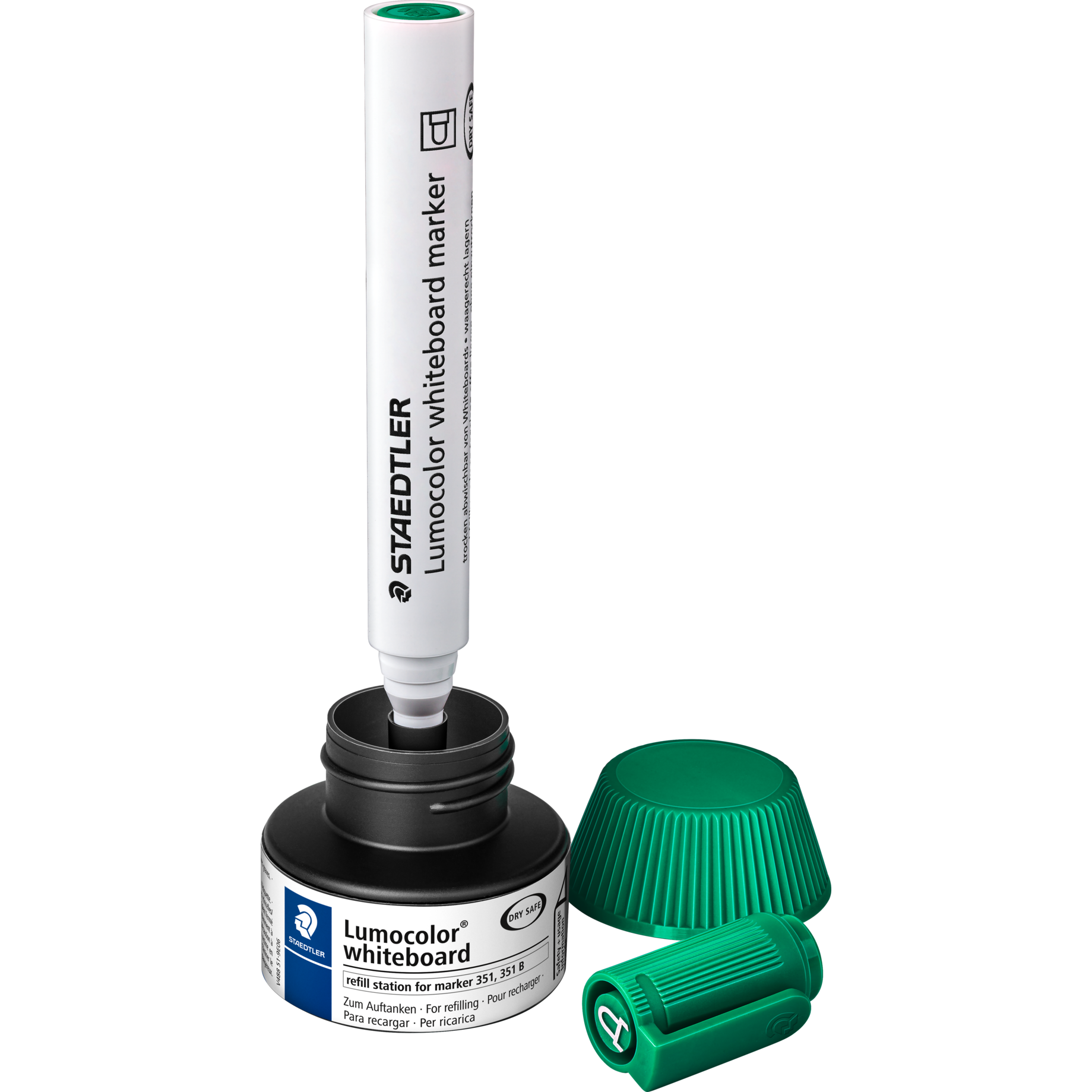 Lumocolor® refill station für Whiteboardmarker
