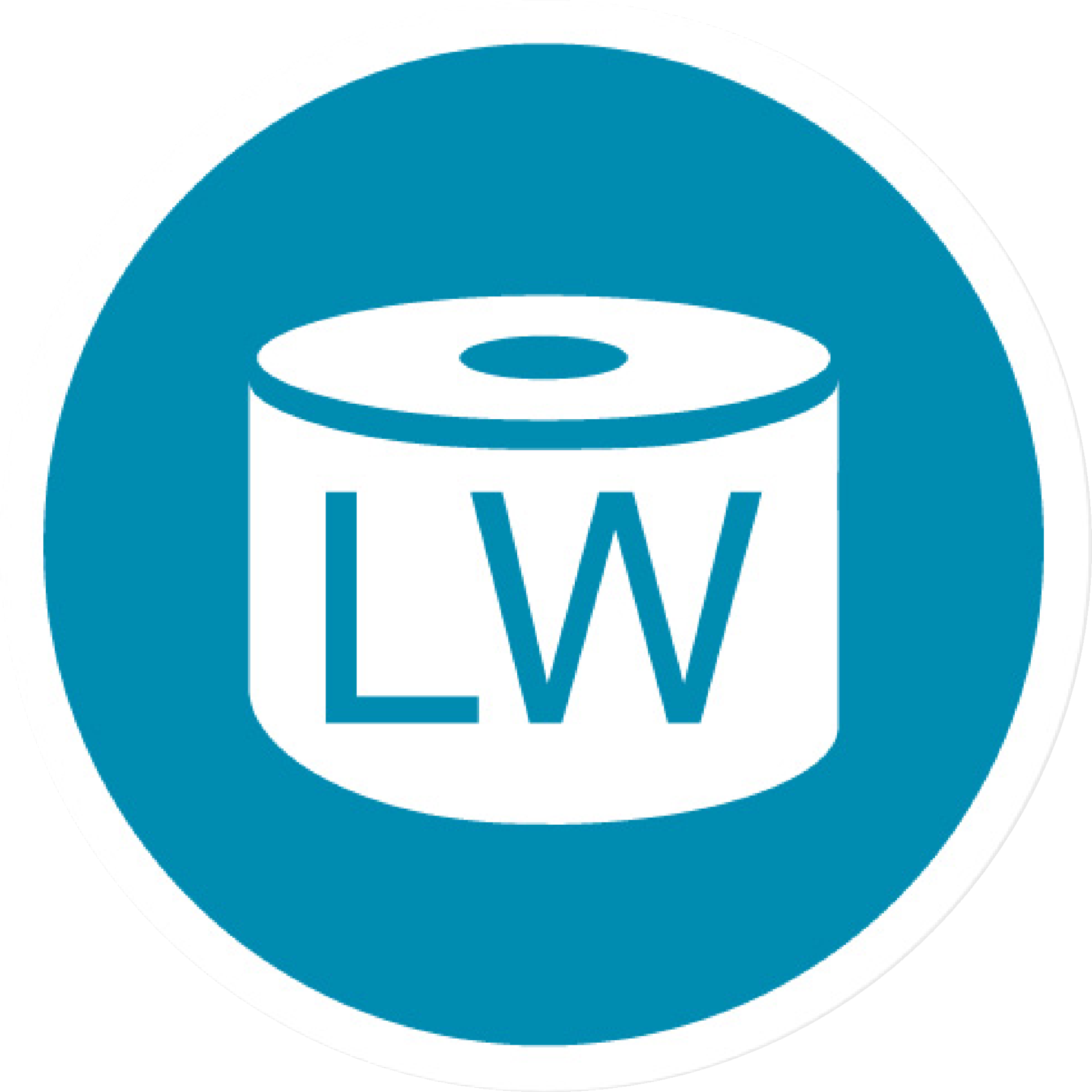 Original LabelWriter™-Versandetikett, aus Papier, 89 mm breit